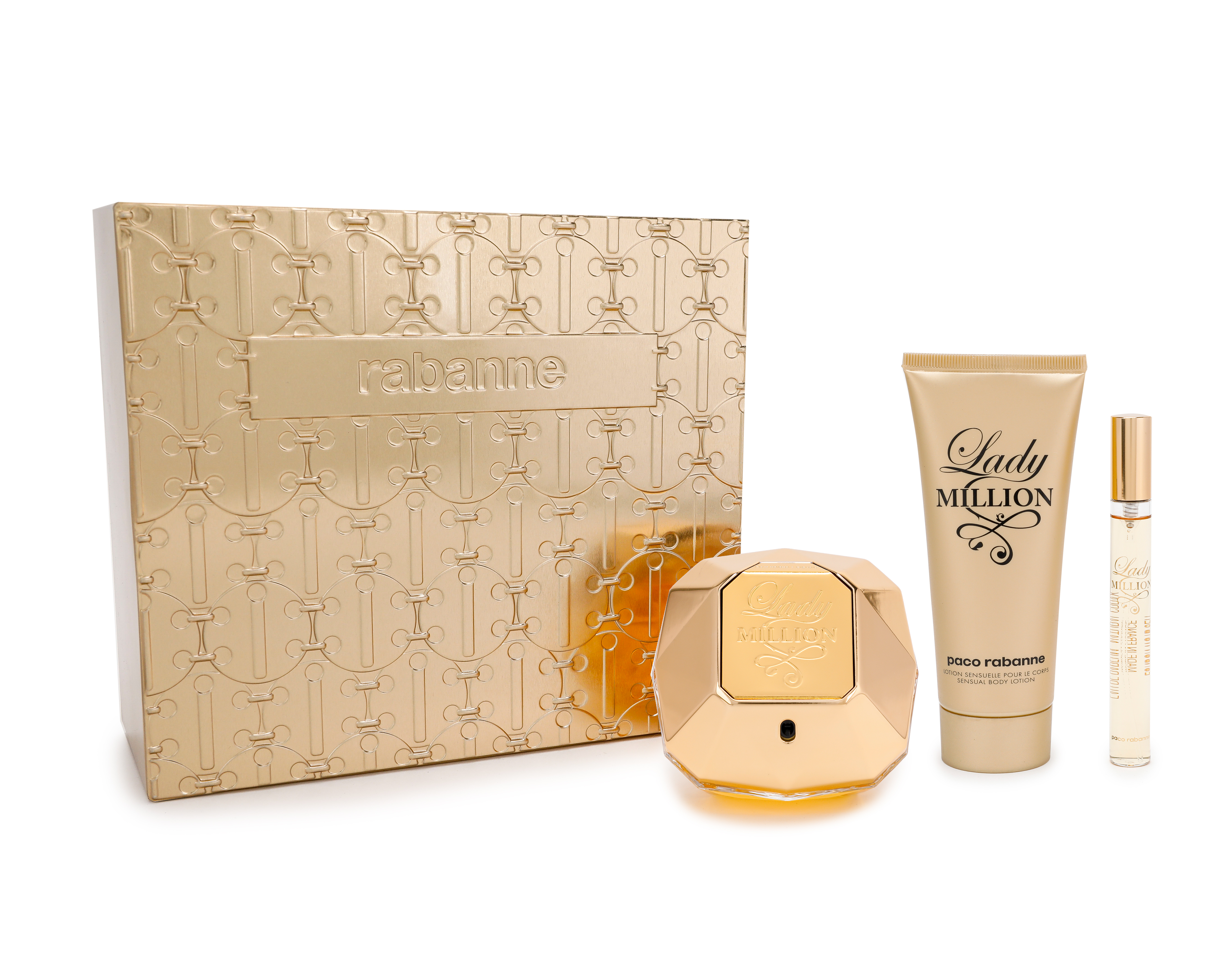 Estuche para Mujer Paco Rabanne Lady Million 3 Piezas