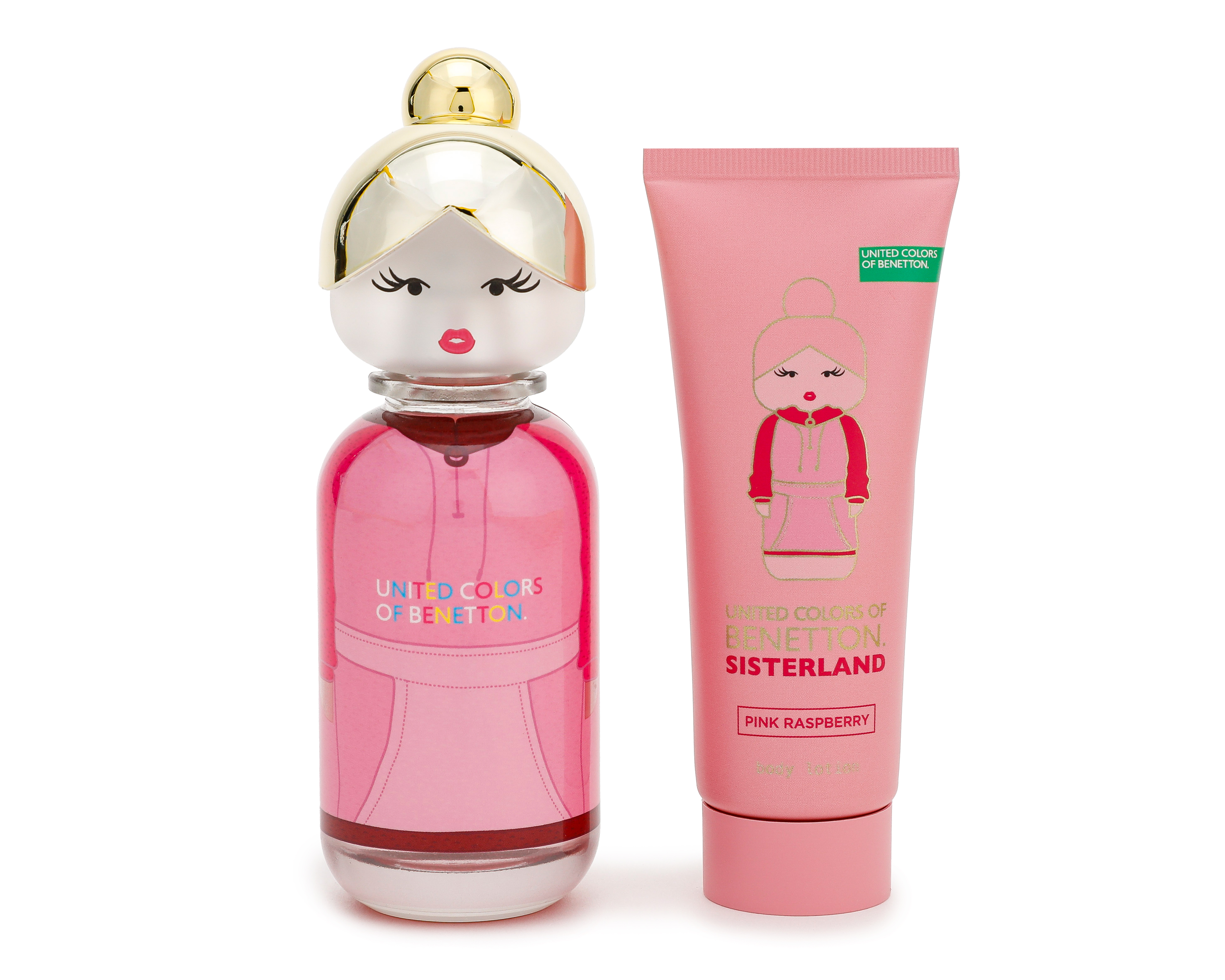 Foto 4 pulgar | Foto 3 | Estuche para Mujer United Colors Of Benetton Sisterland Pink Raspberry 2 Piezas