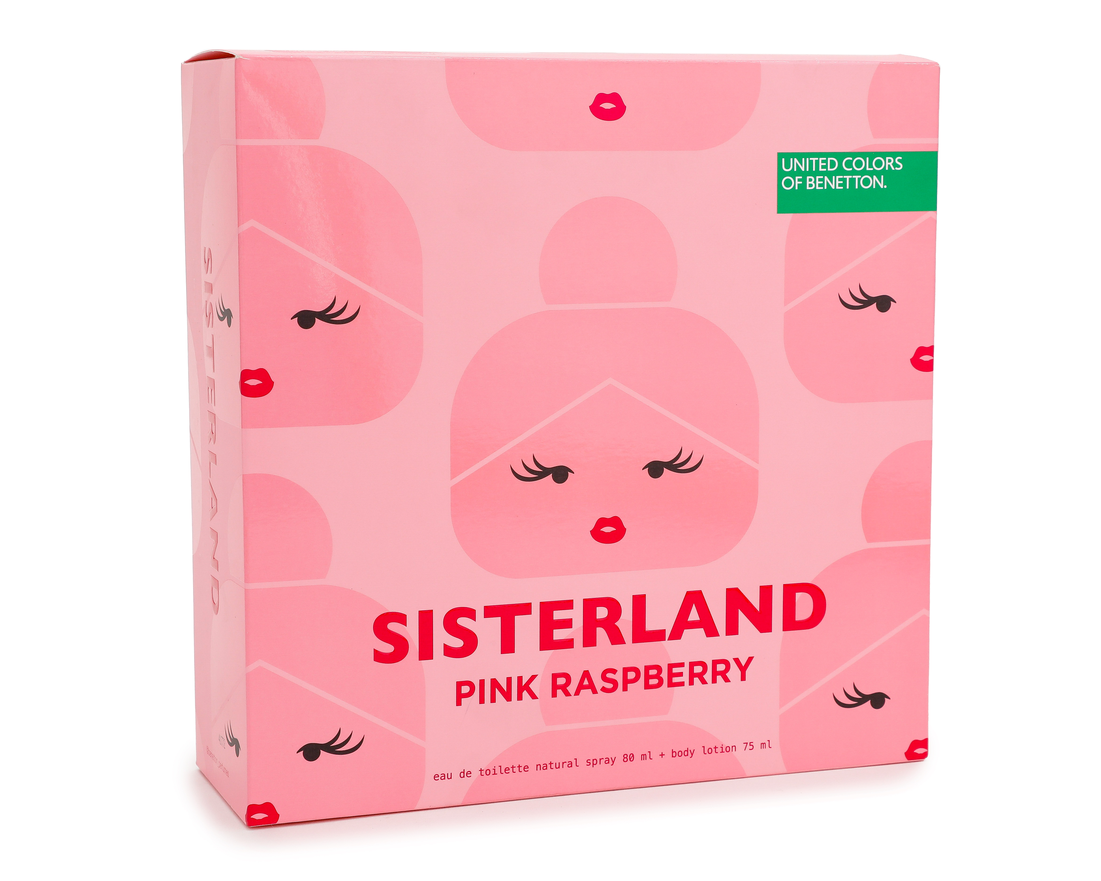 Foto 5 pulgar | Foto 4 | Estuche para Mujer United Colors Of Benetton Sisterland Pink Raspberry 2 Piezas