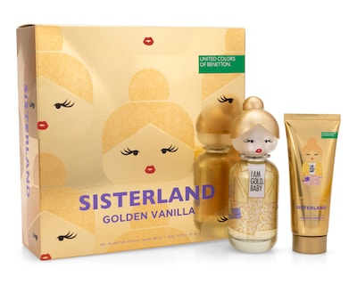Foto 1 | Foto 1 | Estuche para Mujer United Colors Of Benetton Sisterland Golden Vanilla 2 Piezas
