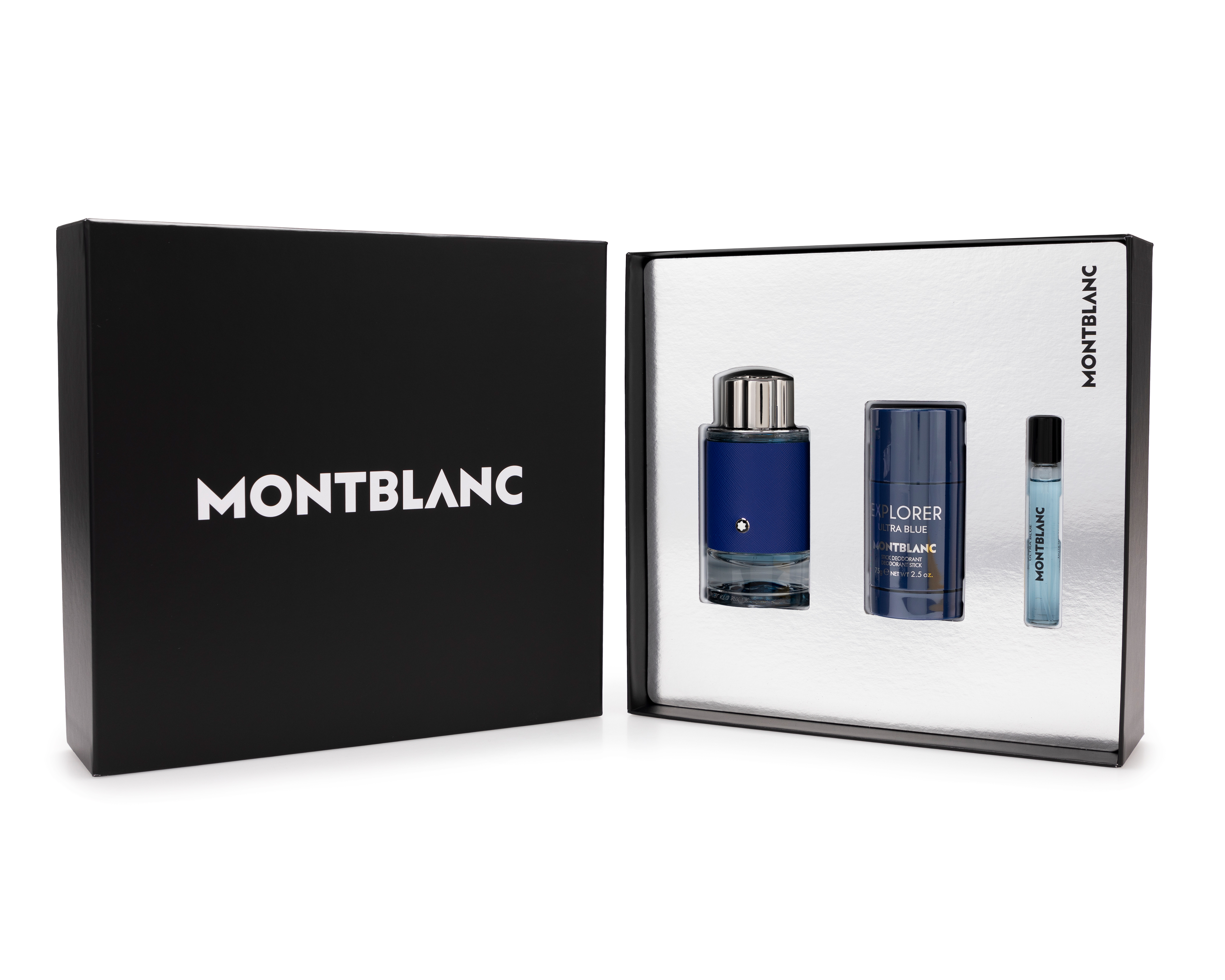 Foto 4 | Foto 4 | Estuche para Hombre Montblanc Explorer Ultra Blue 3 Piezas