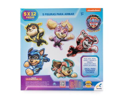 Foto 2 | Foto 2 | Rompecabezas de Paw Patrol Novelty 60 Piezas
