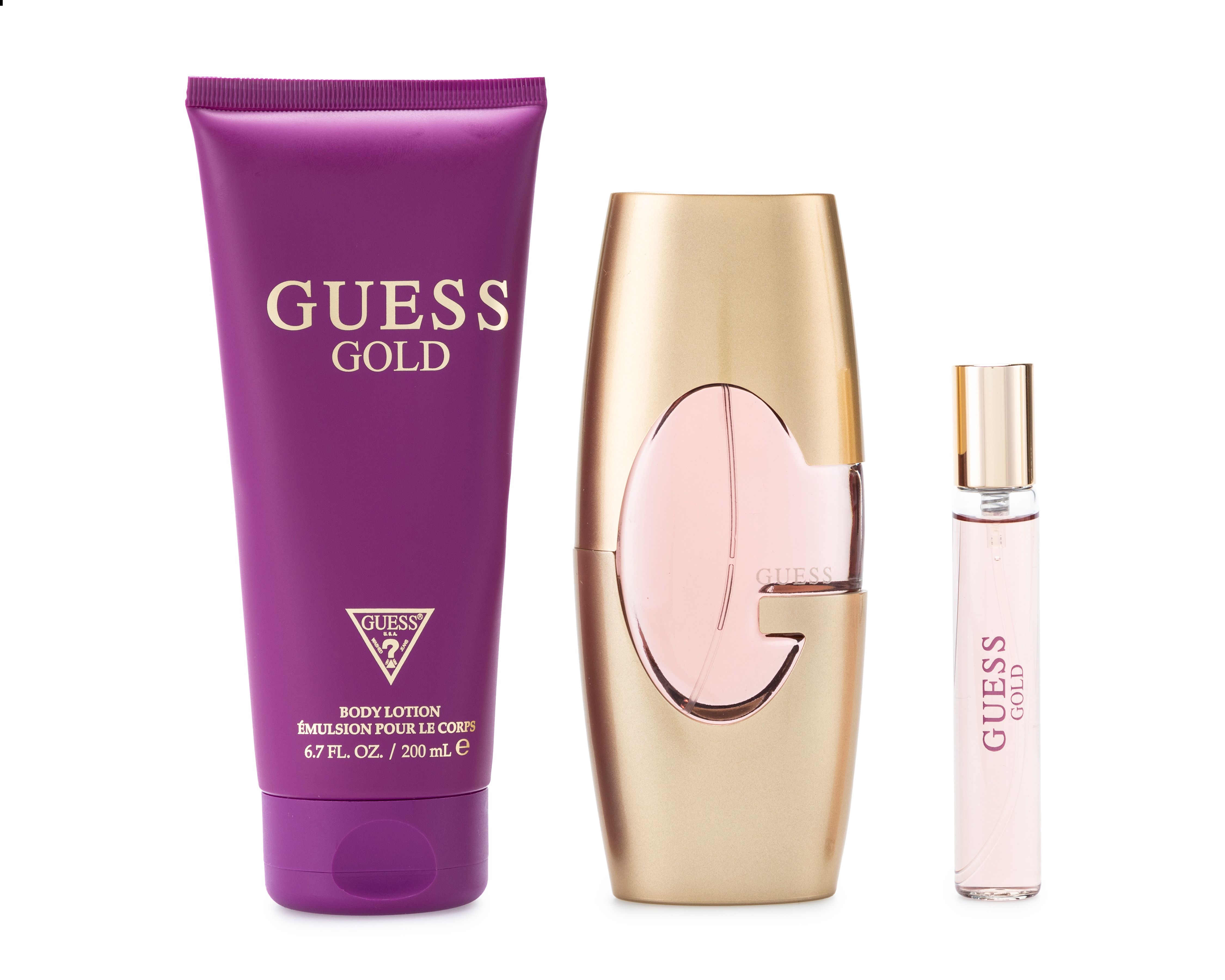 Estuche para Mujer Guess Gold 3 Piezas