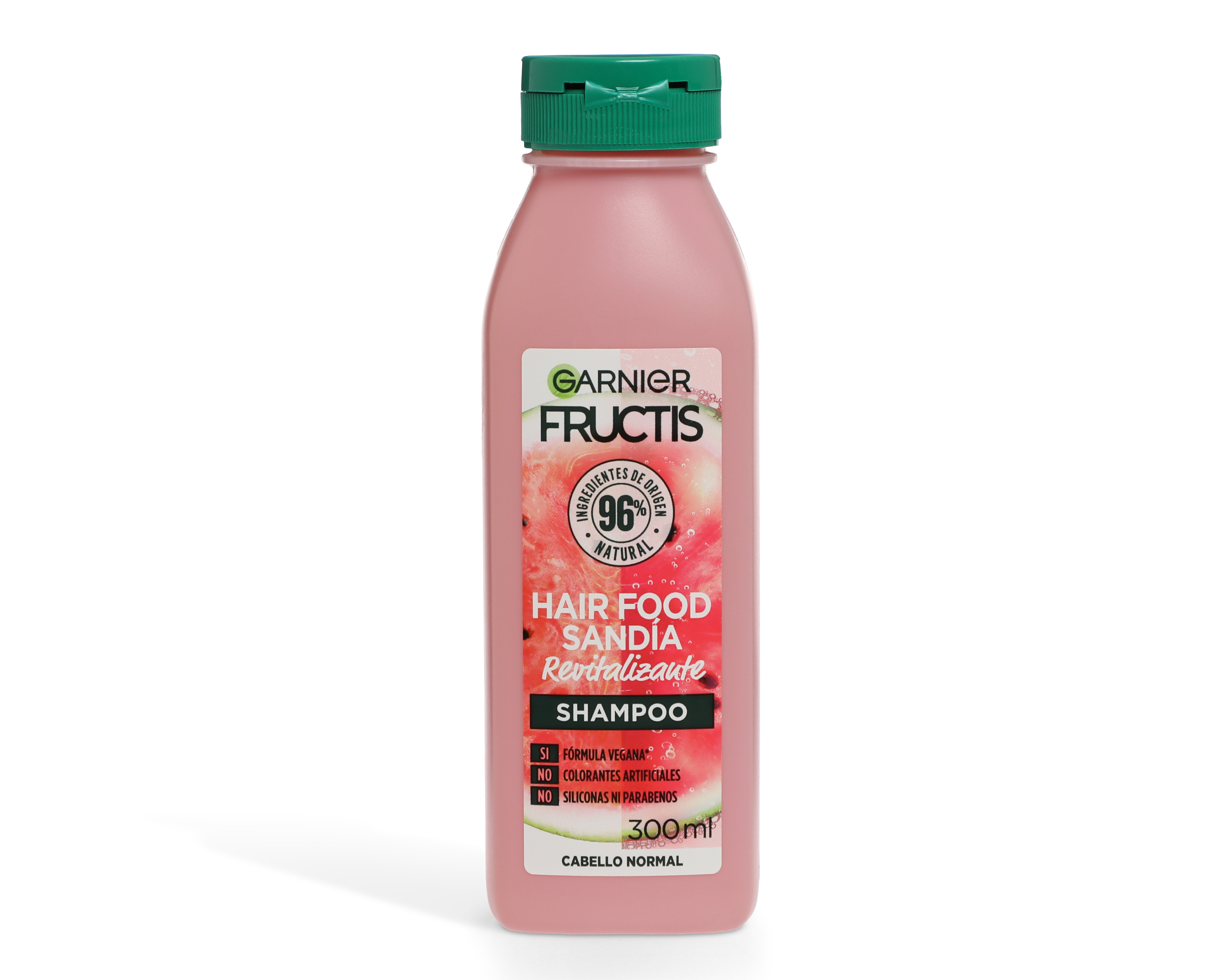 Shampoo Garnier Fructis Hair Food Sandía Revitalizante 300 ml
