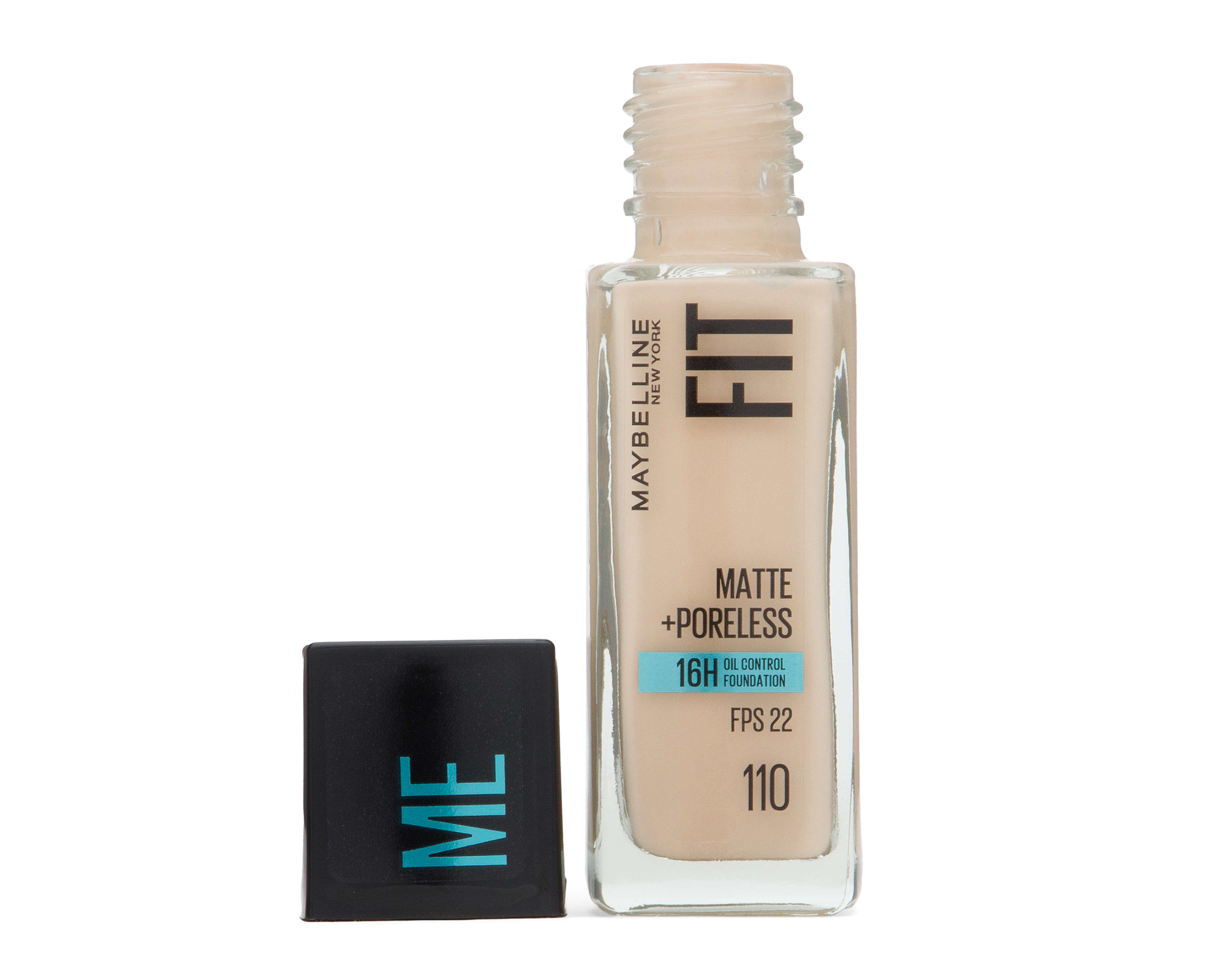 Foto 4 pulgar | Foto 3 | Base de Maquillaje Maybelline Fit Me Matte + Poreless 110 Porcelain 30 ml