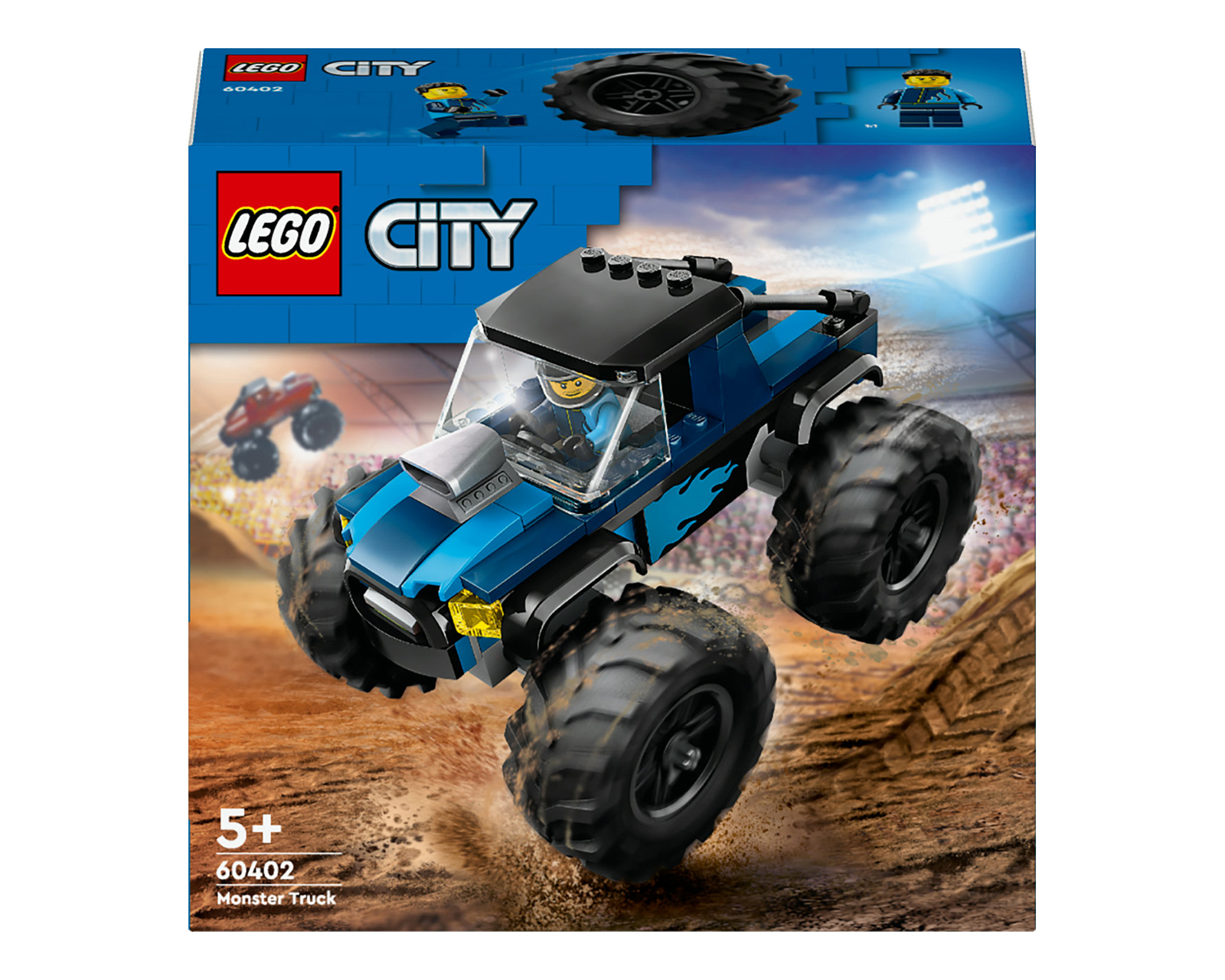 Foto 3 pulgar | Foto 2 | LEGO Monster Truck Azul 60402