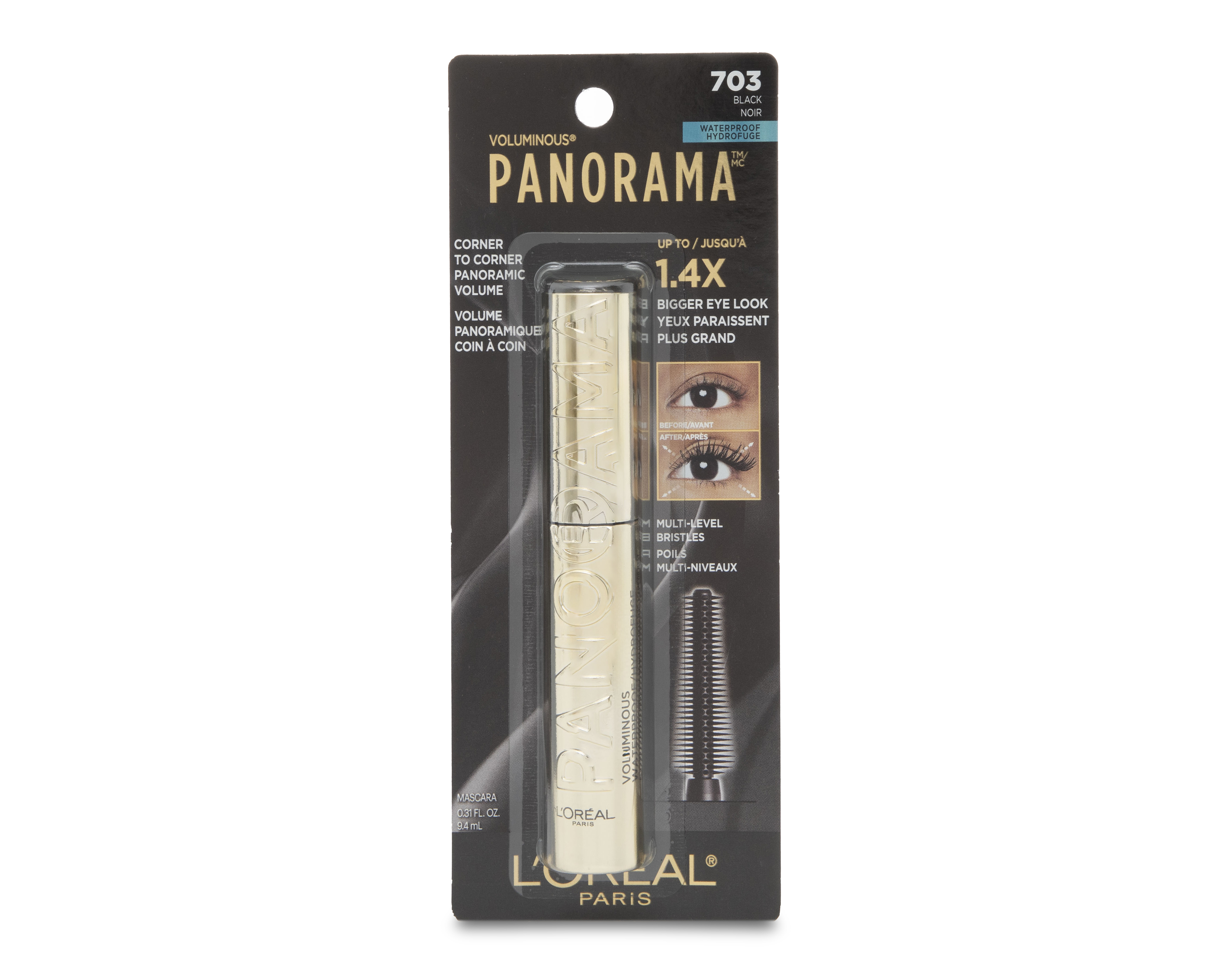 Foto 2 pulgar | Foto 1 | Máscara para Pestañas L'Oréal Panorama 703 Black