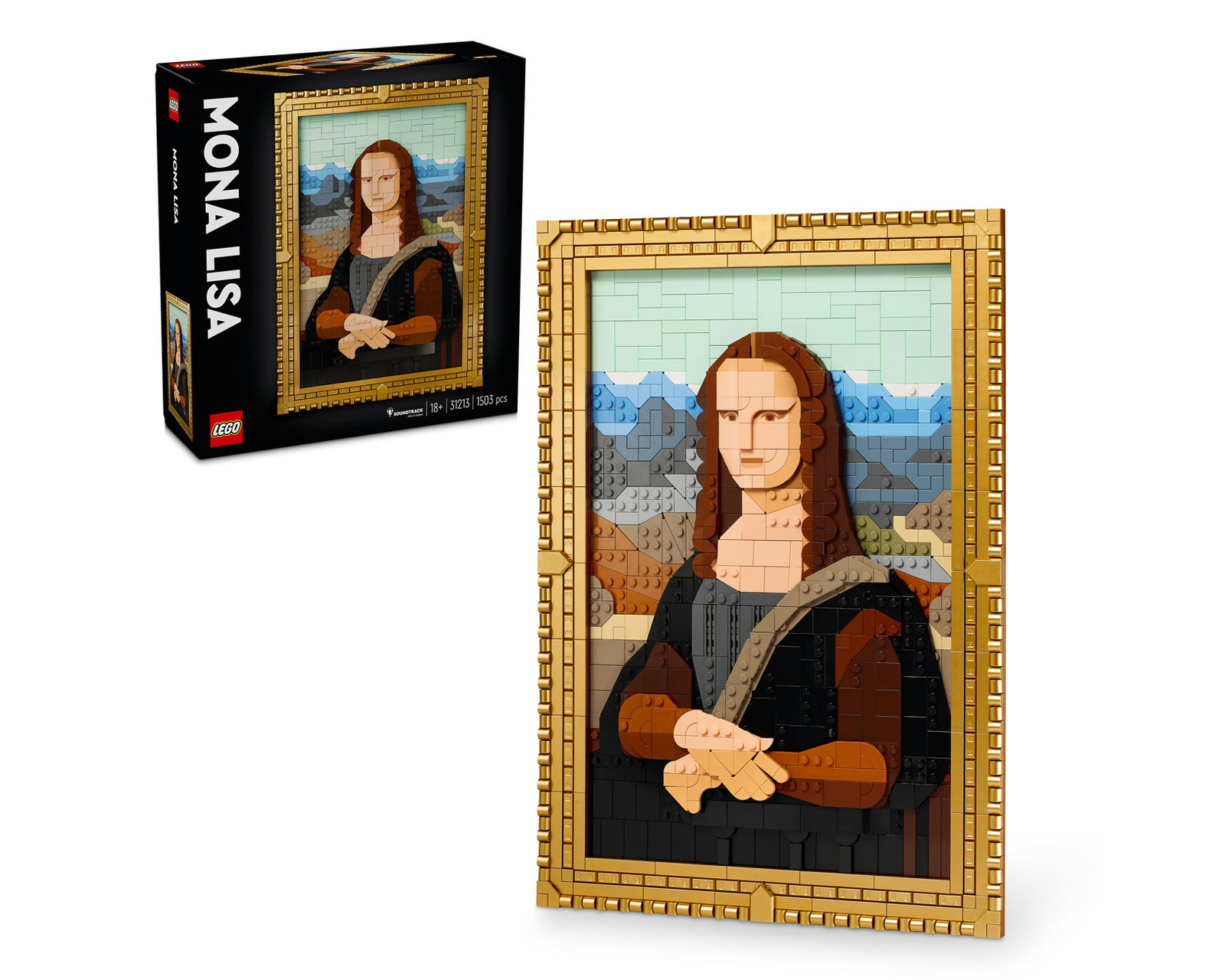 Foto 2 pulgar | Foto 1 | LEGO Art Mona Lisa