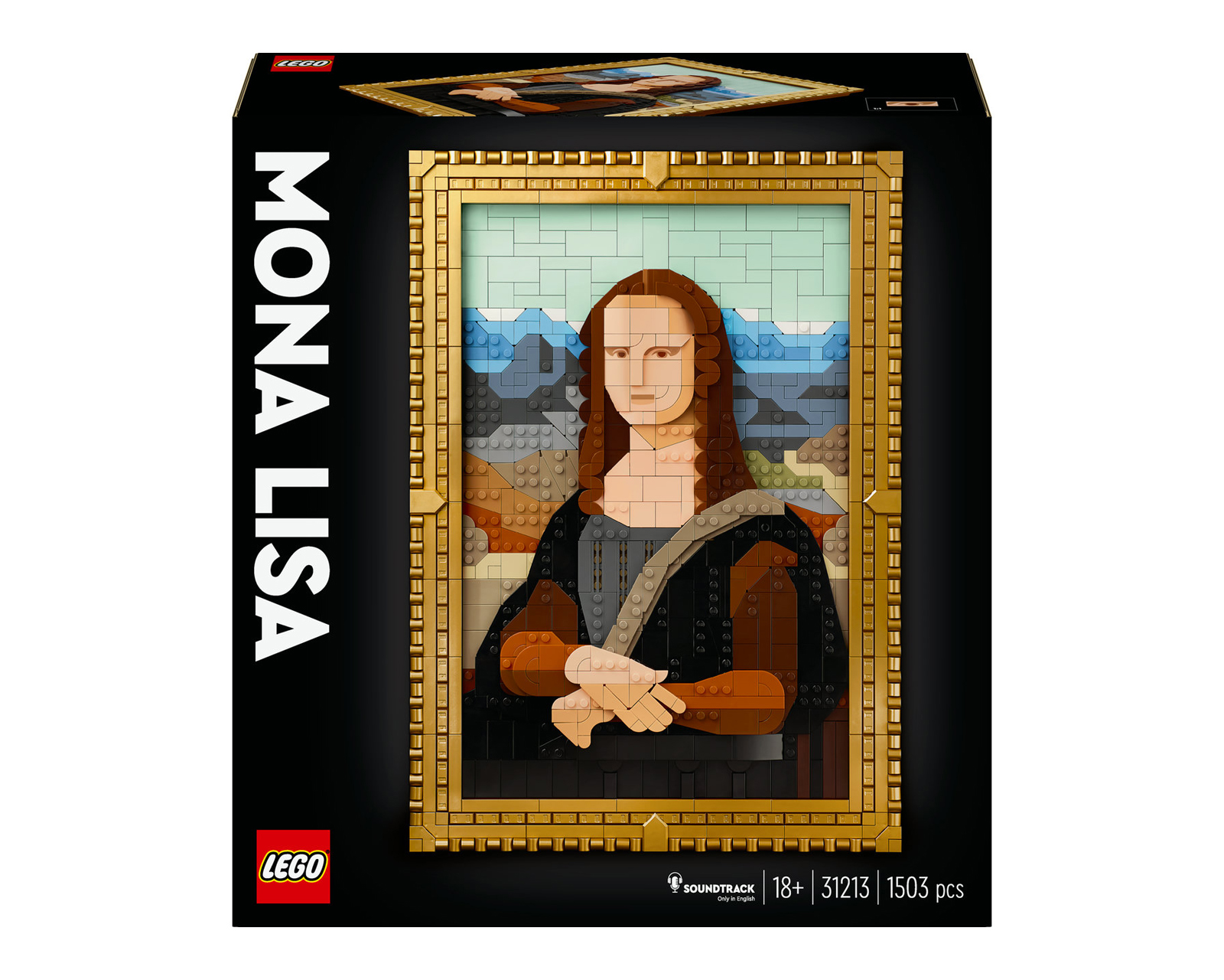 Foto 3 pulgar | Foto 2 | LEGO Art Mona Lisa