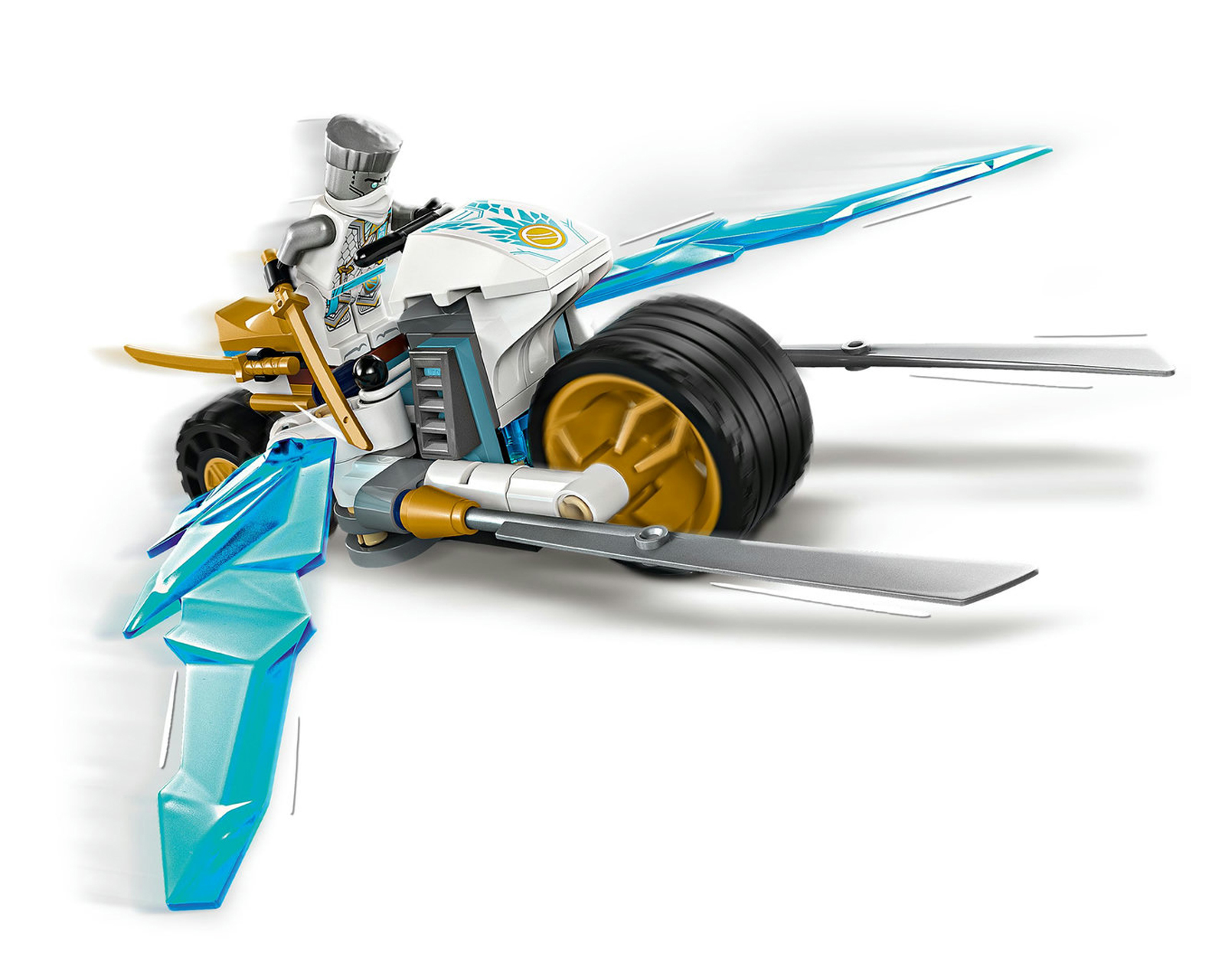 Foto 8 pulgar | Foto 7 | LEGO Ninjago: Moto de Hielo de Zane