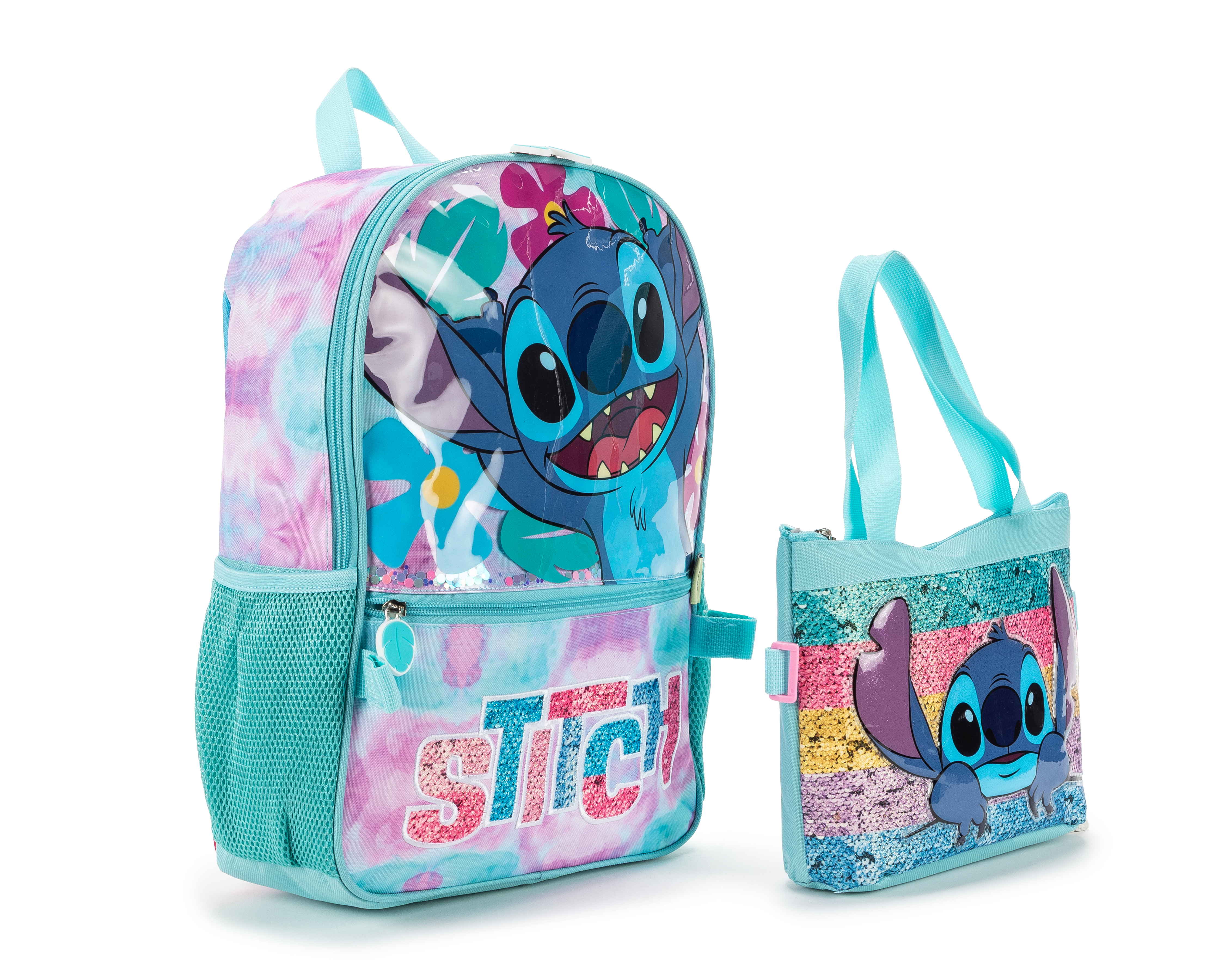 Foto 3 pulgar | Foto 2 | Mochila Escolar Disney Stitch con Bolsa