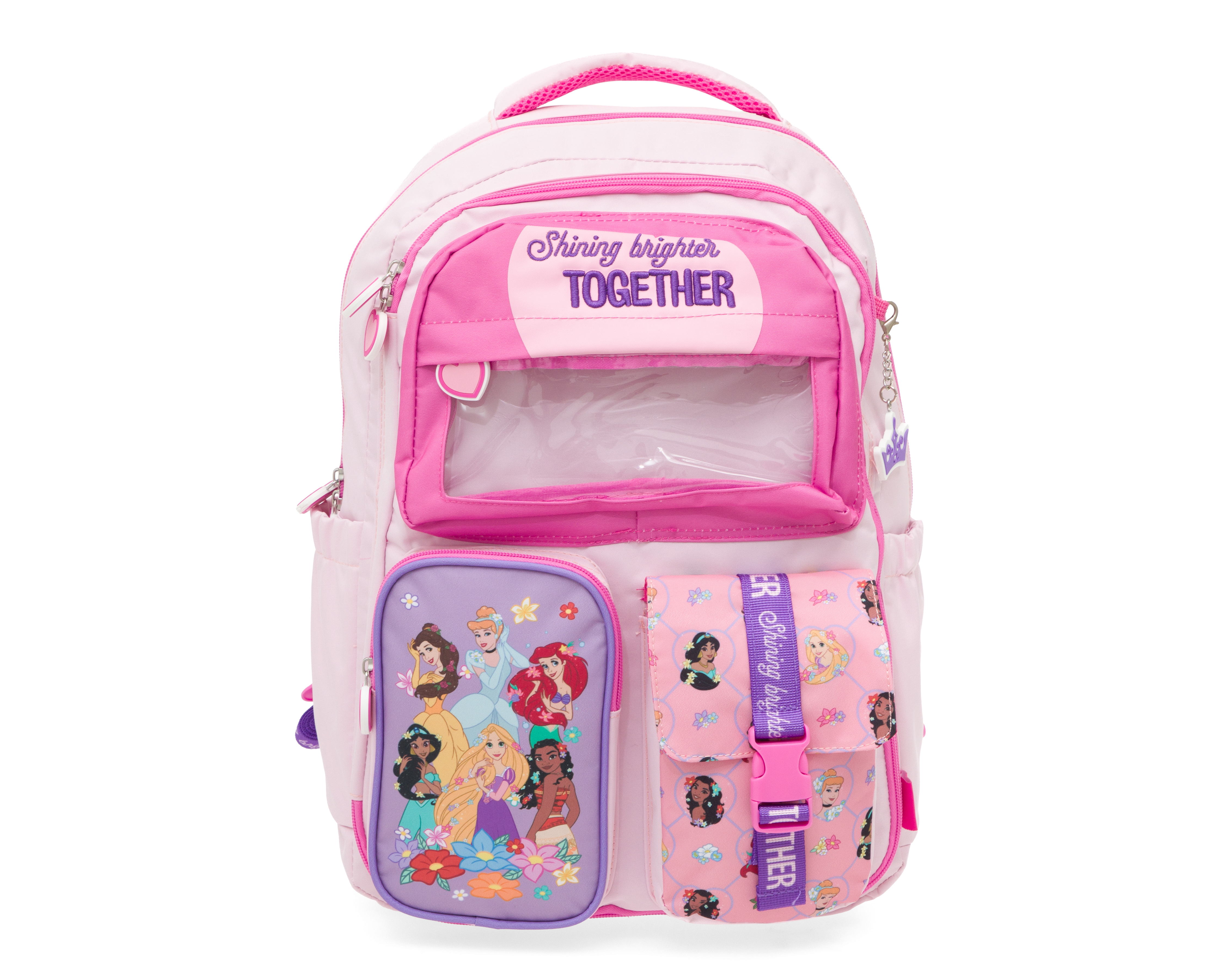 Foto 2 pulgar | Foto 1 | Mochila Disney Princesas Rosa
