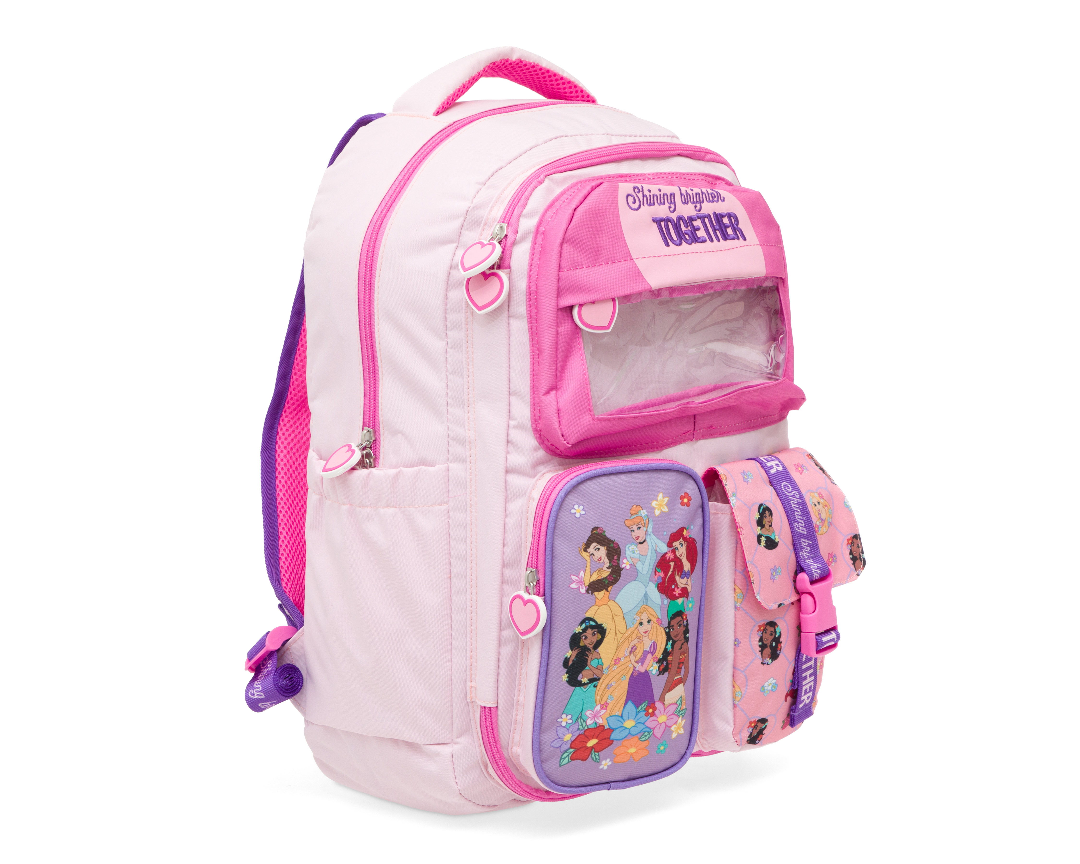 Foto 3 pulgar | Foto 2 | Mochila Disney Princesas Rosa