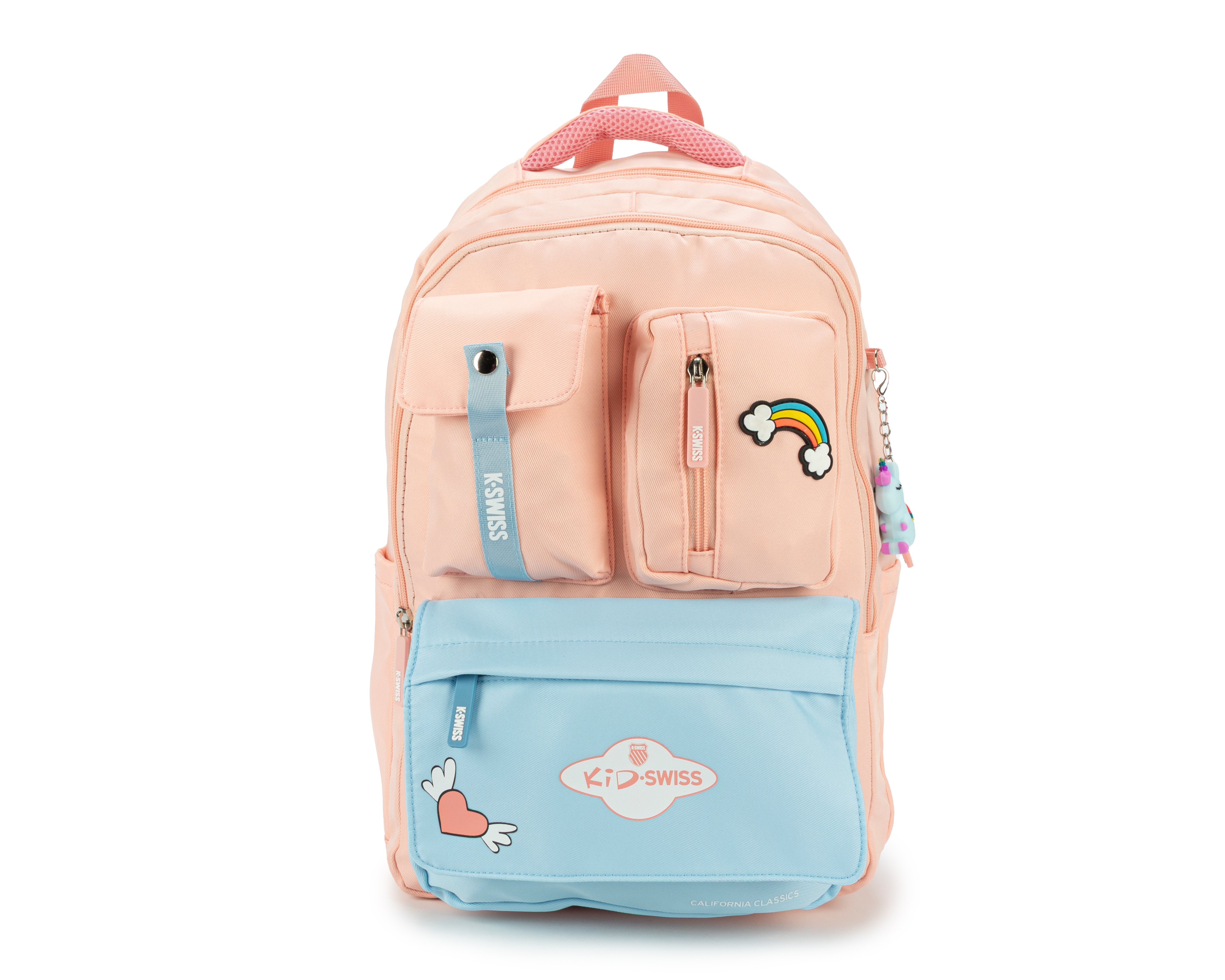 Mochila Escolar K-Swiss Salmón