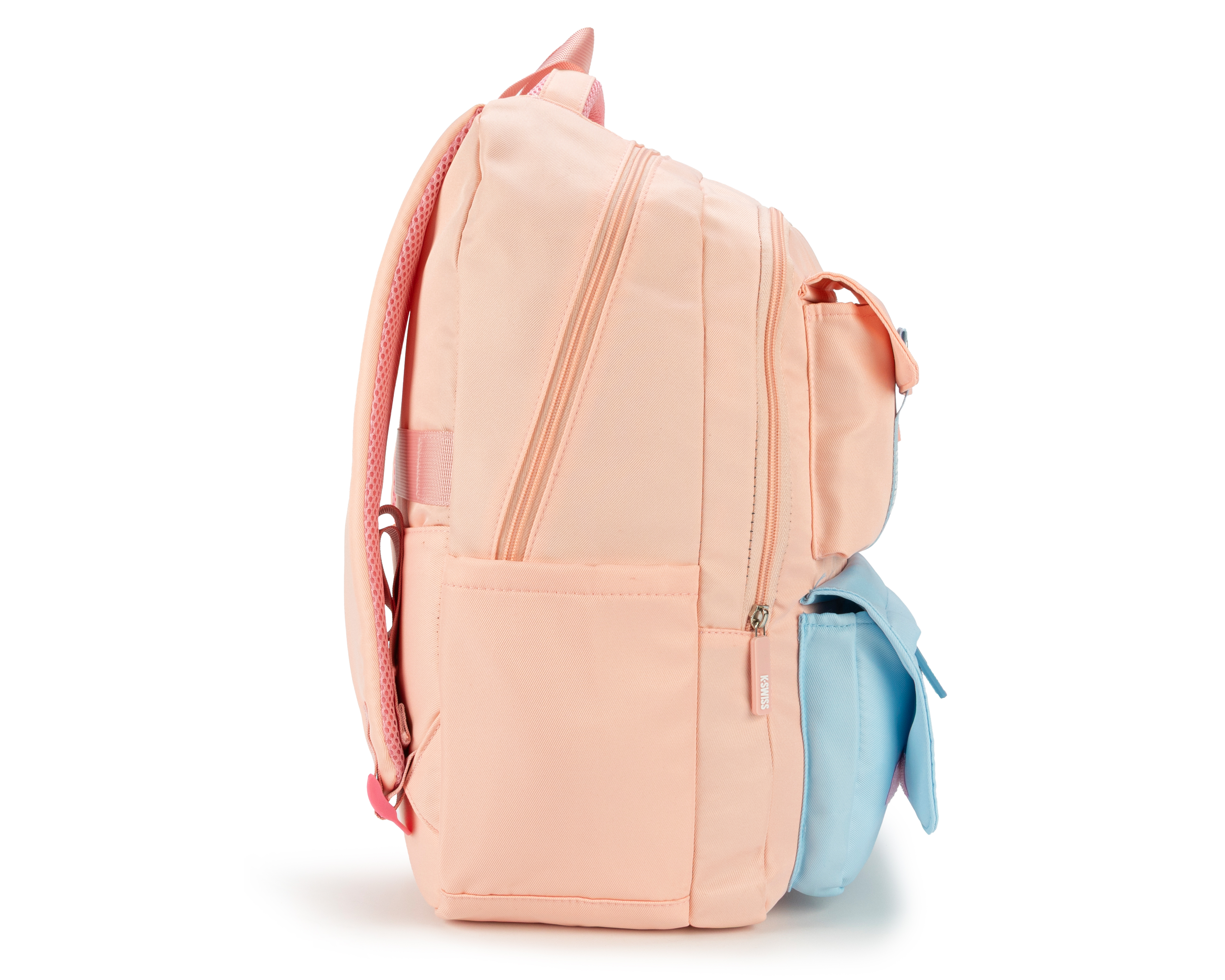 Foto 4 pulgar | Foto 3 | Mochila Escolar K-Swiss Salmón