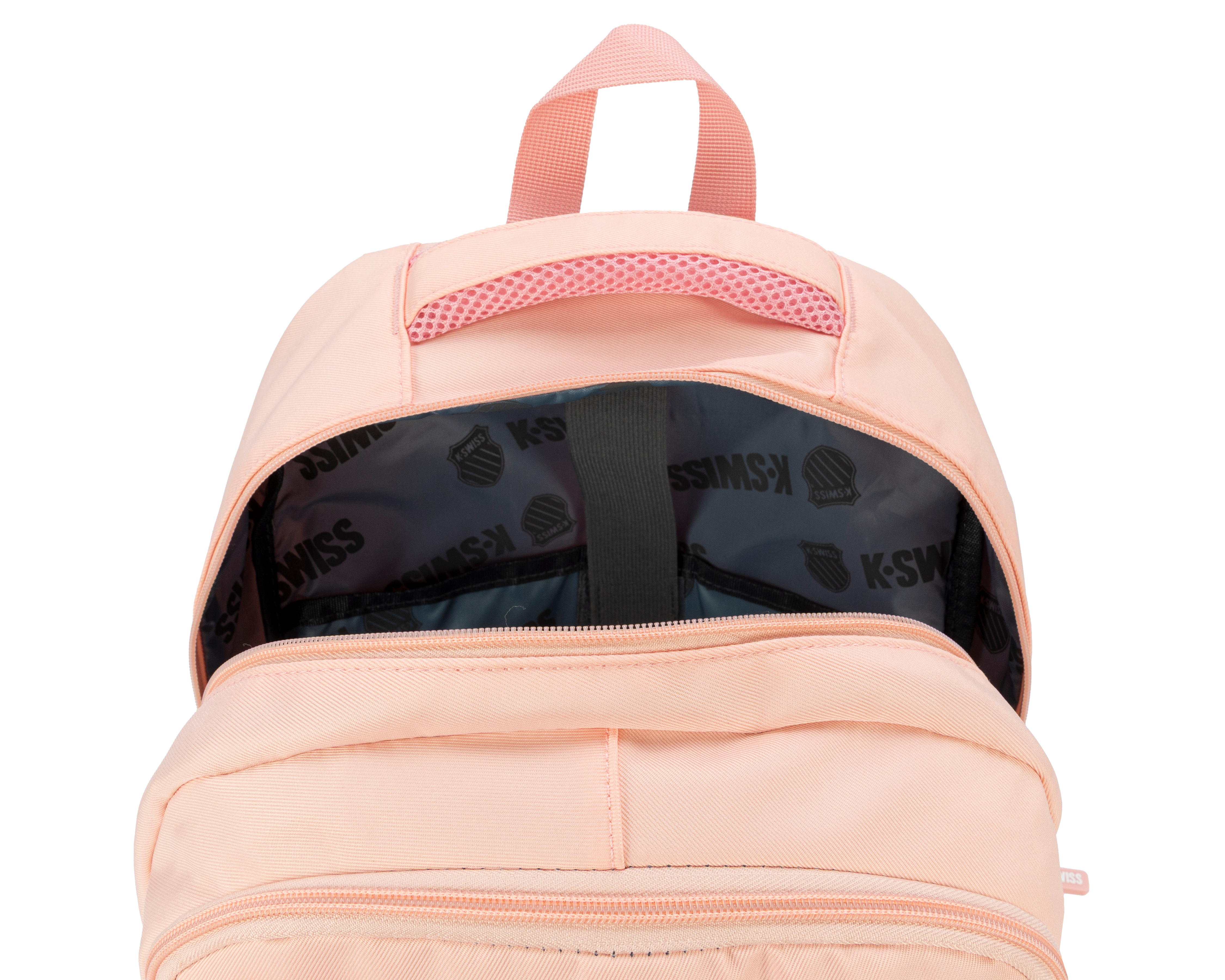 Foto 7 pulgar | Foto 6 | Mochila Escolar K-Swiss Salmón