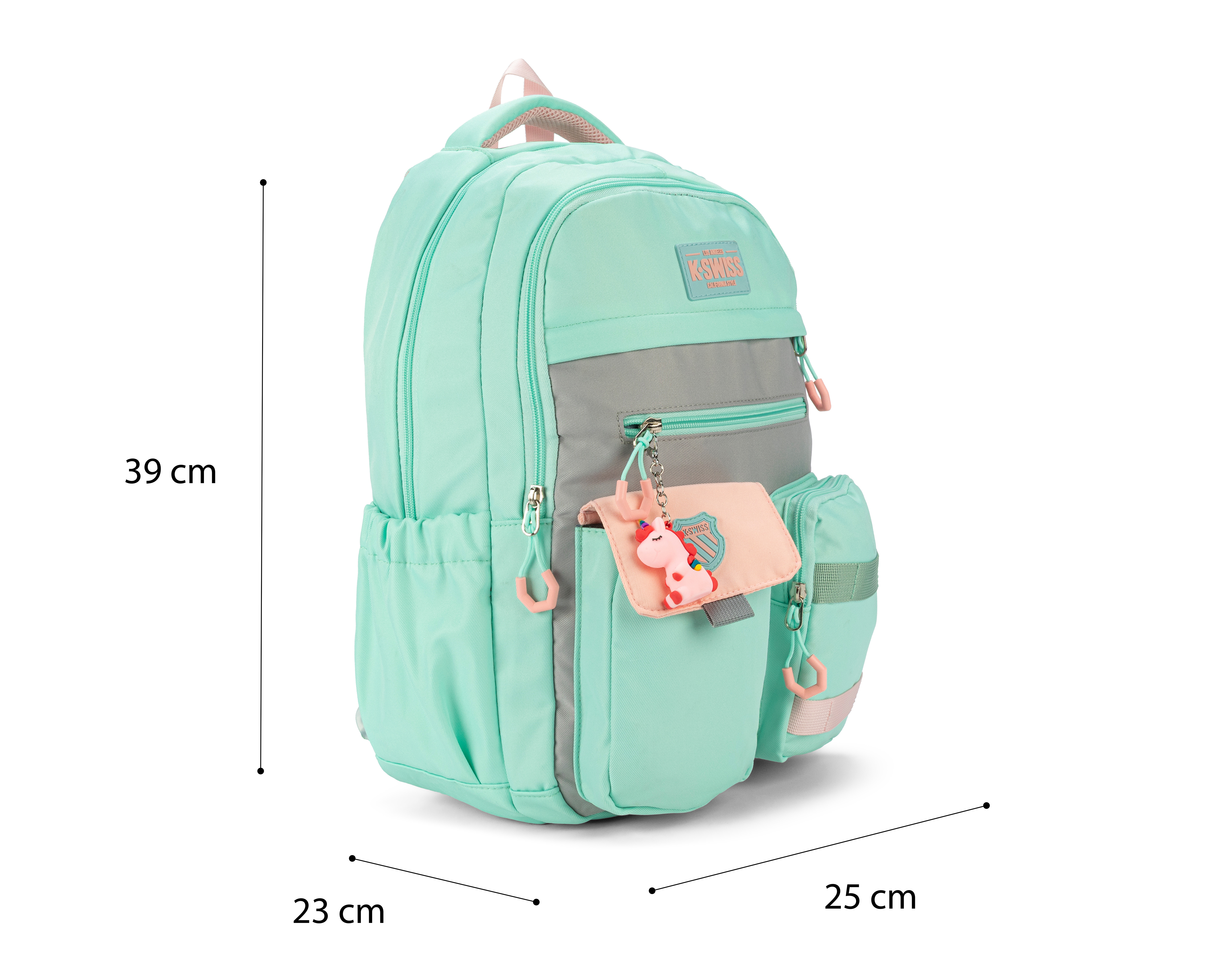 Foto 7 | Foto 7 | Mochila Escolar K-Swiss Verde