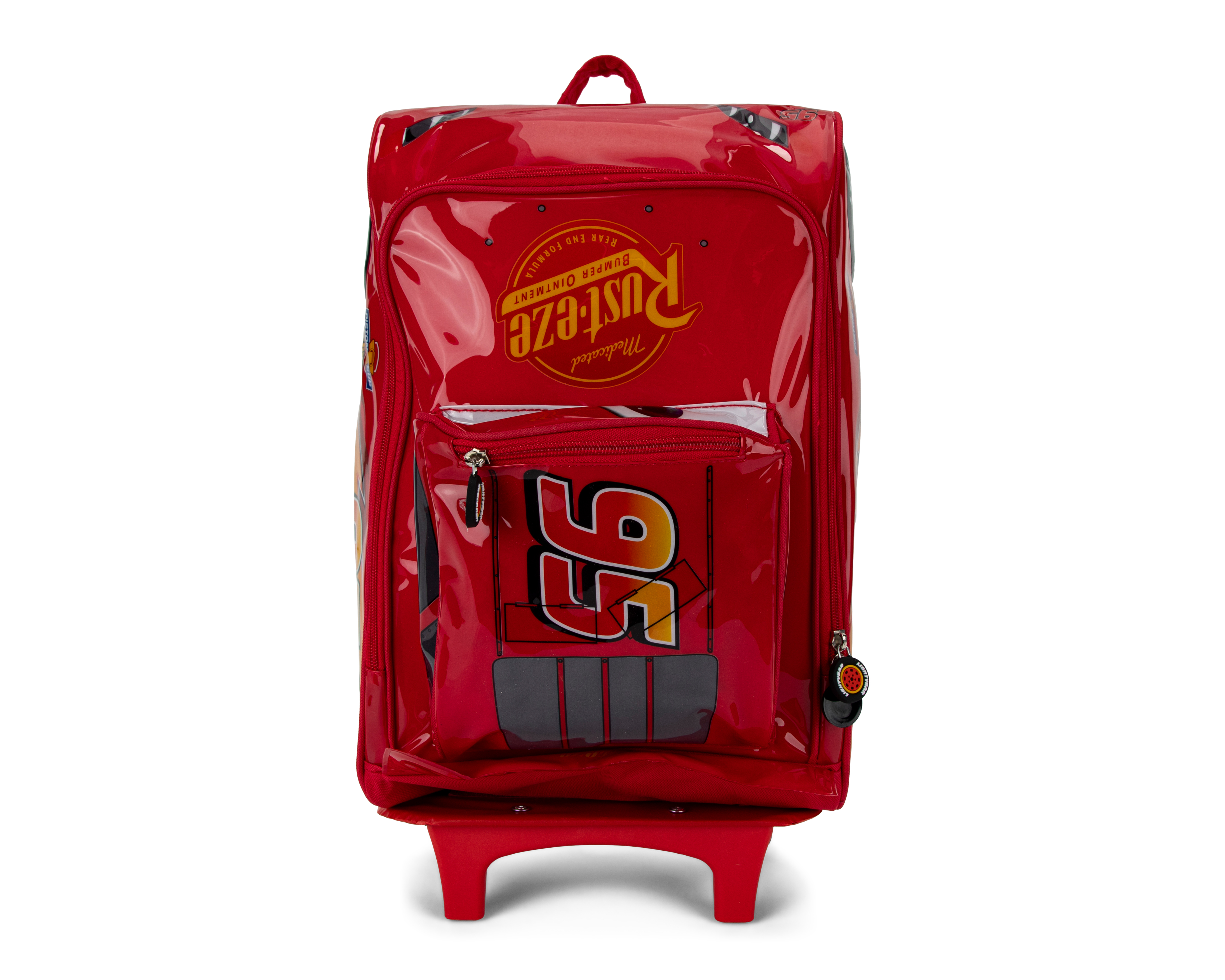 Mochila con Ruedas Disney Cars Roja