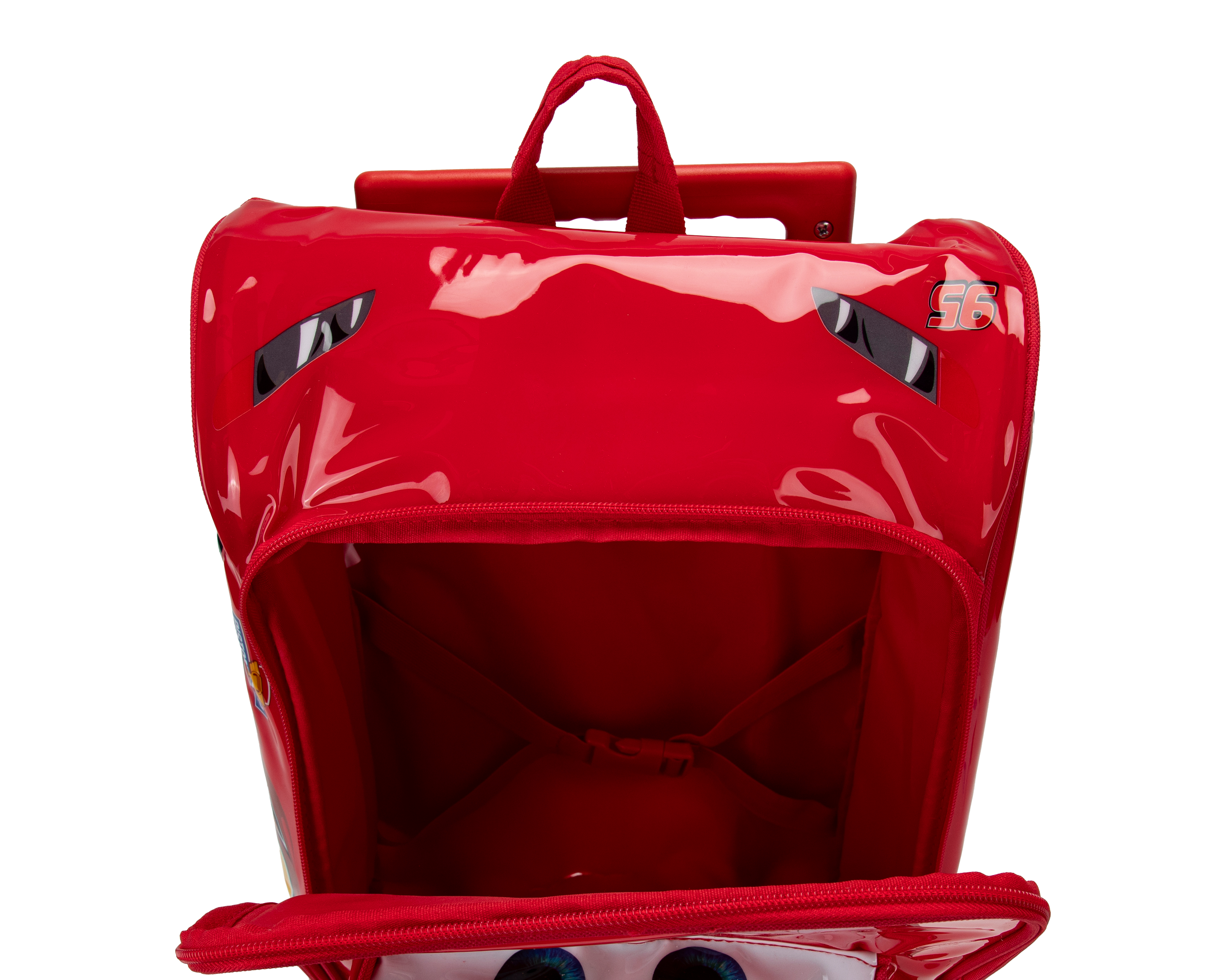 Foto 6 pulgar | Foto 5 | Mochila con Ruedas Disney Cars Roja