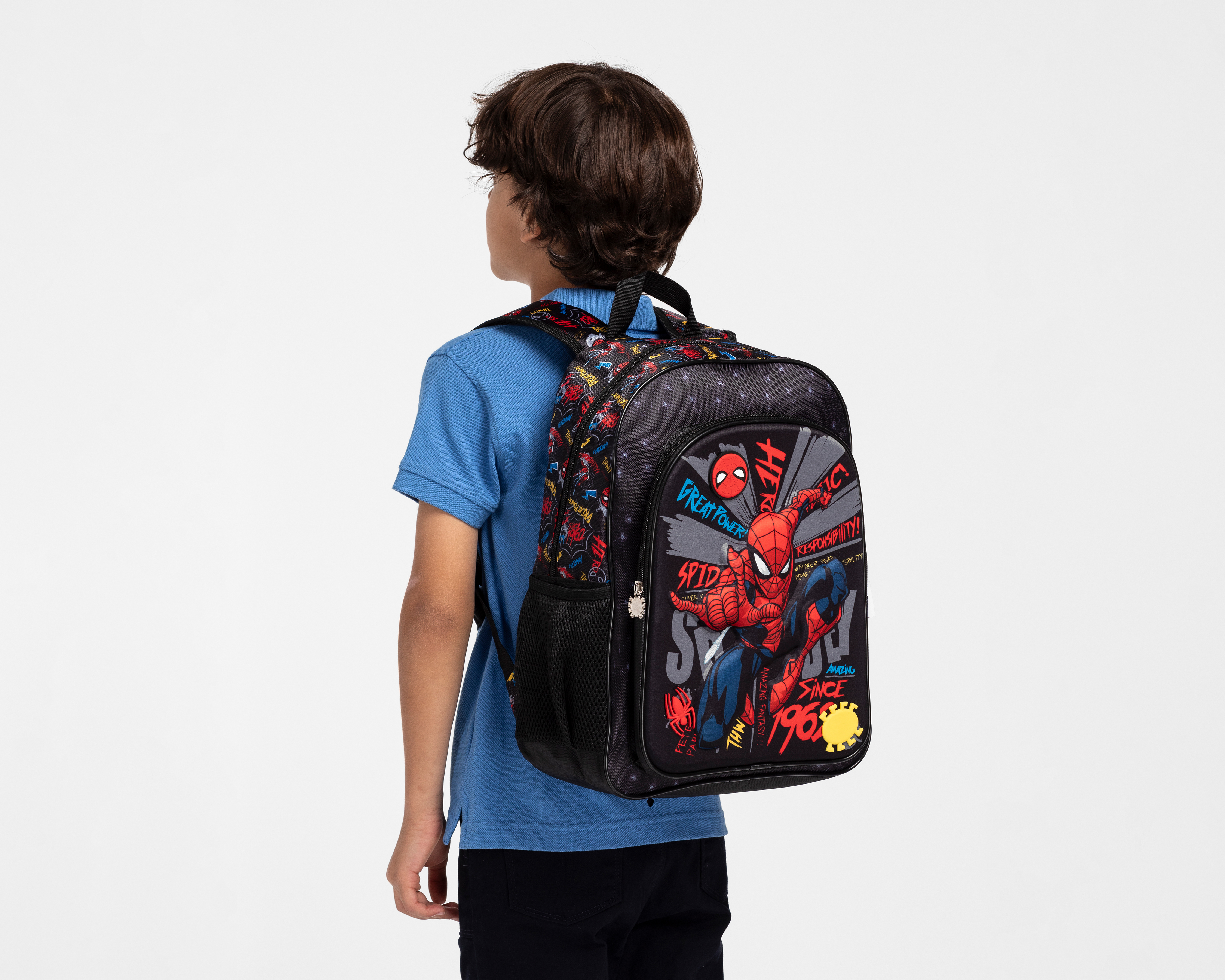 Foto 5 pulgar | Foto 4 | Mochila Marvel Spider-Man Estampada