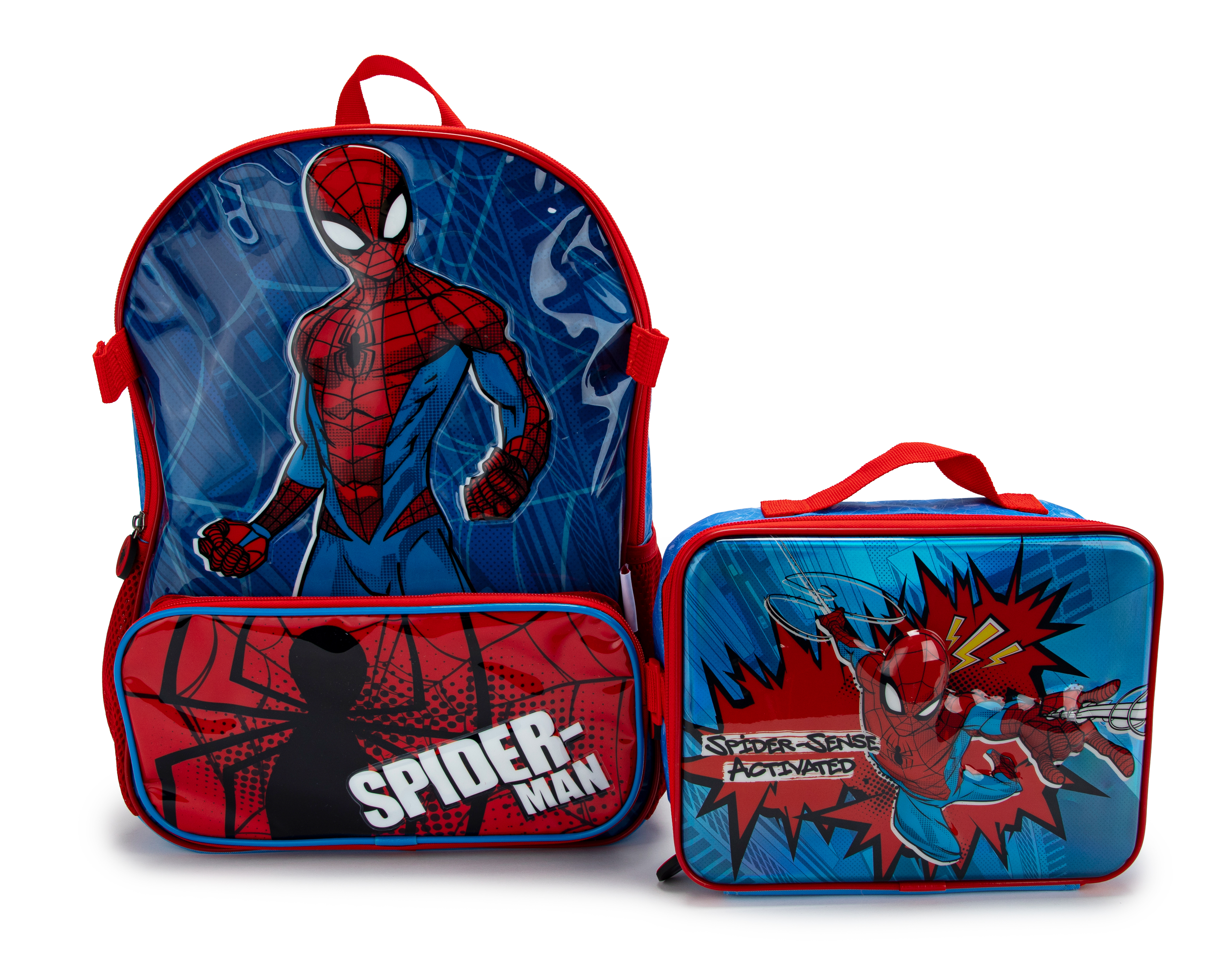 Mochila Escolar Marvel Spider-Man con Lonchera