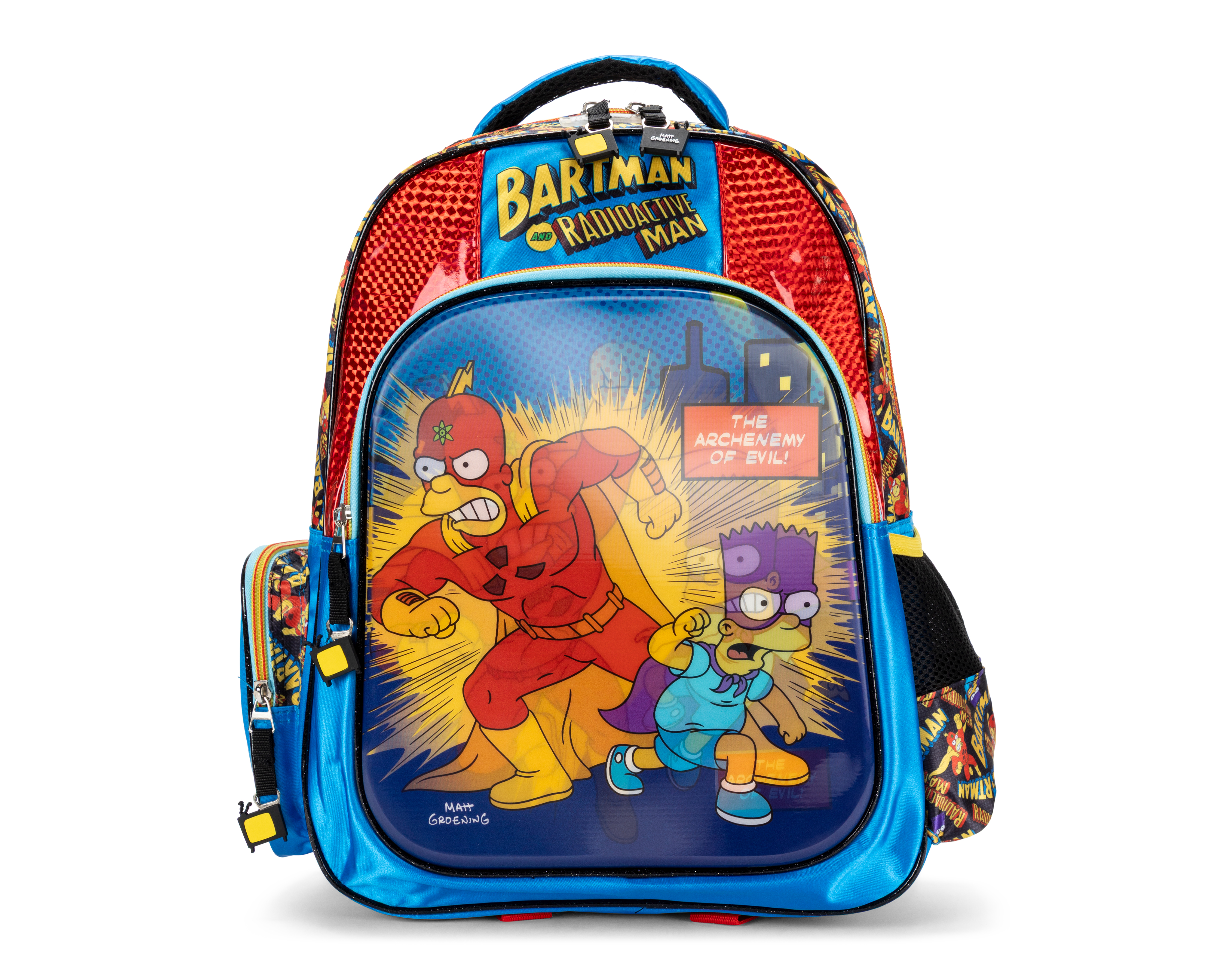 Foto 2 pulgar | Foto 1 | Mochila Escolar Disney The Simpsons