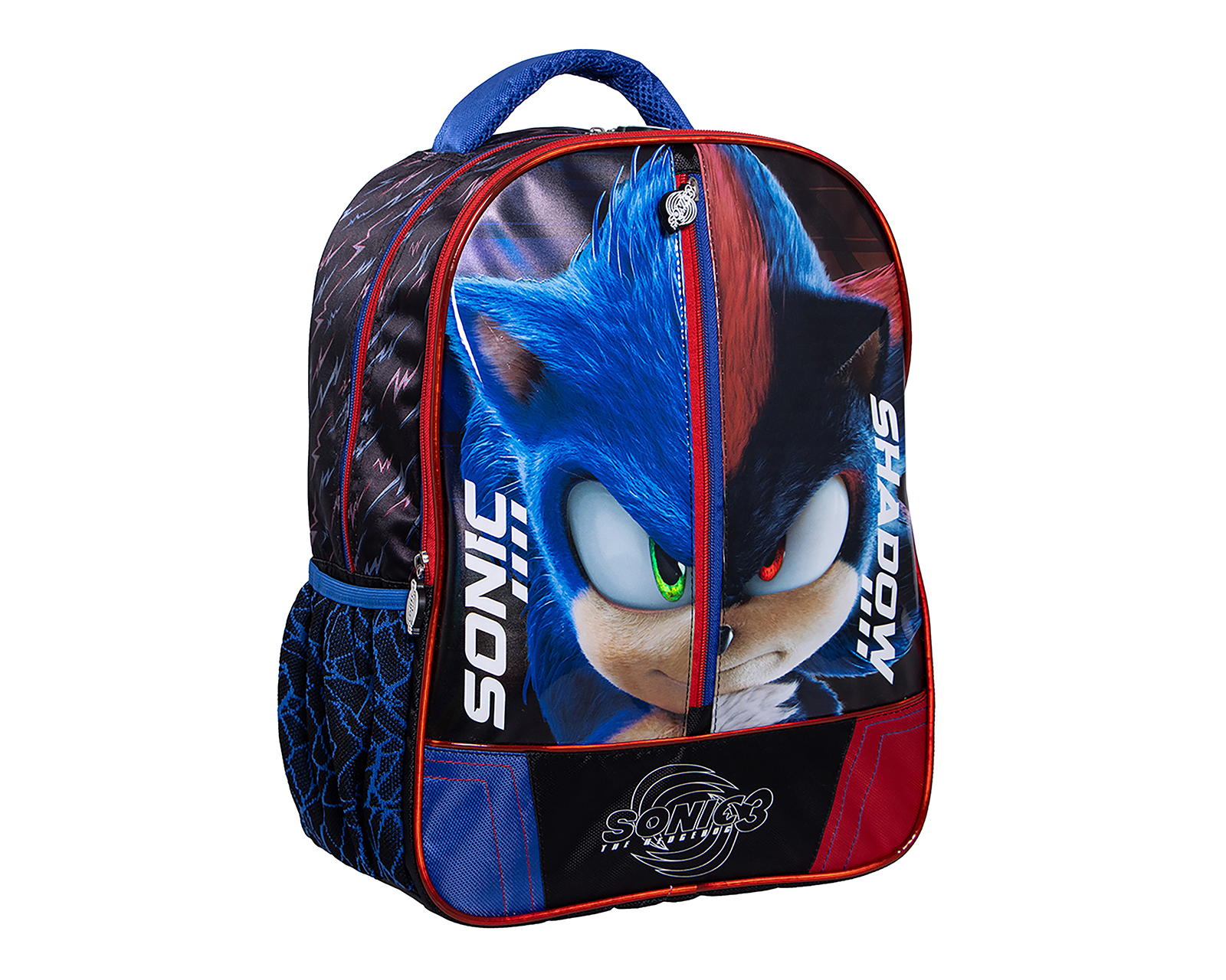 Foto 2 pulgar | Foto 1 | Mochila Escolar Sonic Estampada