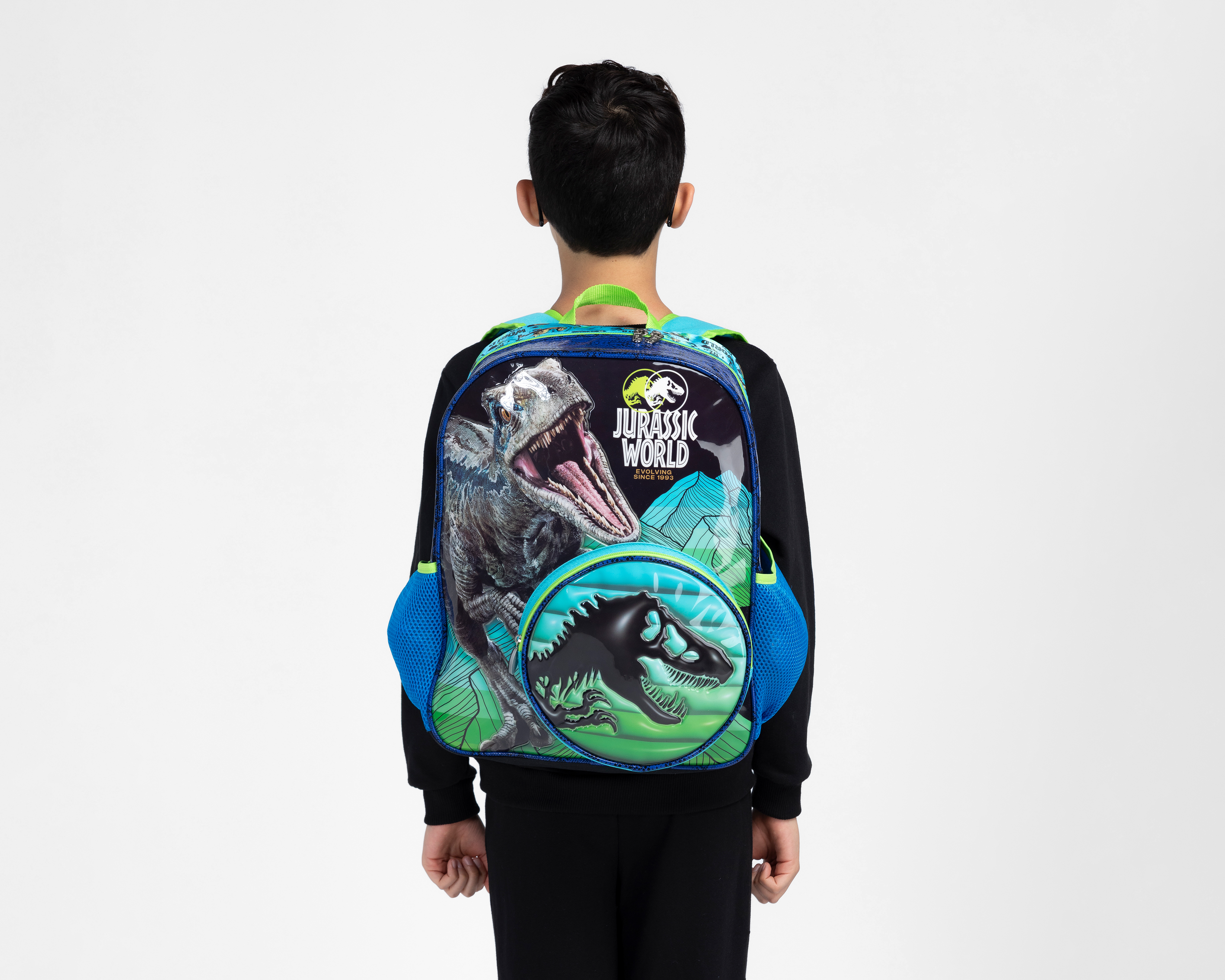 Foto 7 pulgar | Foto 6 | Mochila Escolar Jurassic World Azul