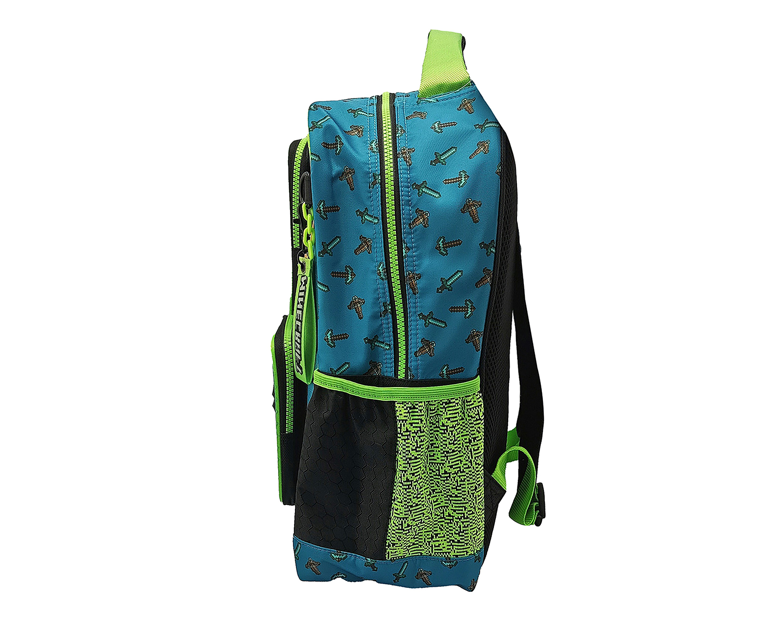 Foto 4 pulgar | Foto 3 | Mochila Escolar Minecraft Estampada
