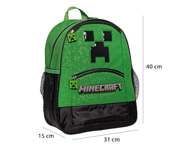 Foto 6 | Foto 6 | Mochila Escolar Minecraft Verde