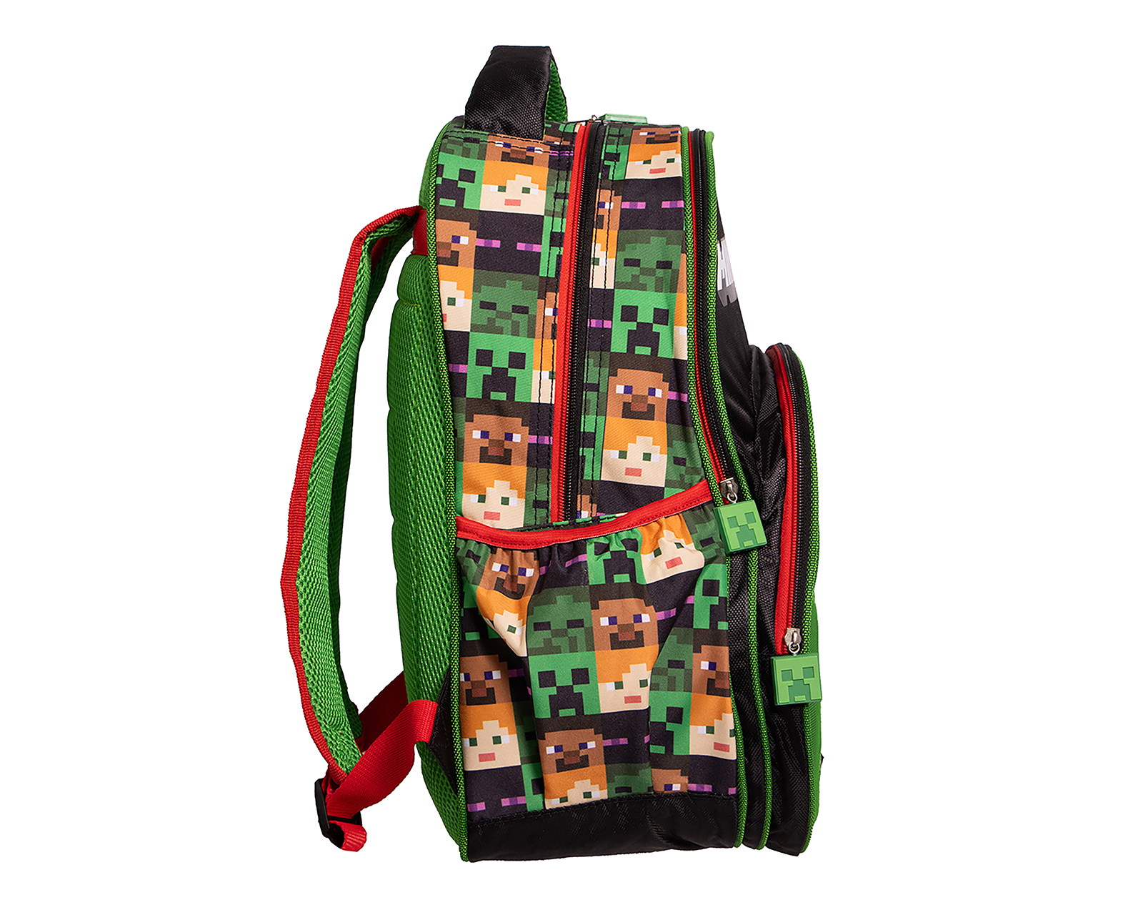 Foto 4 pulgar | Foto 3 | Mochila Escolar Minecraft Estampada