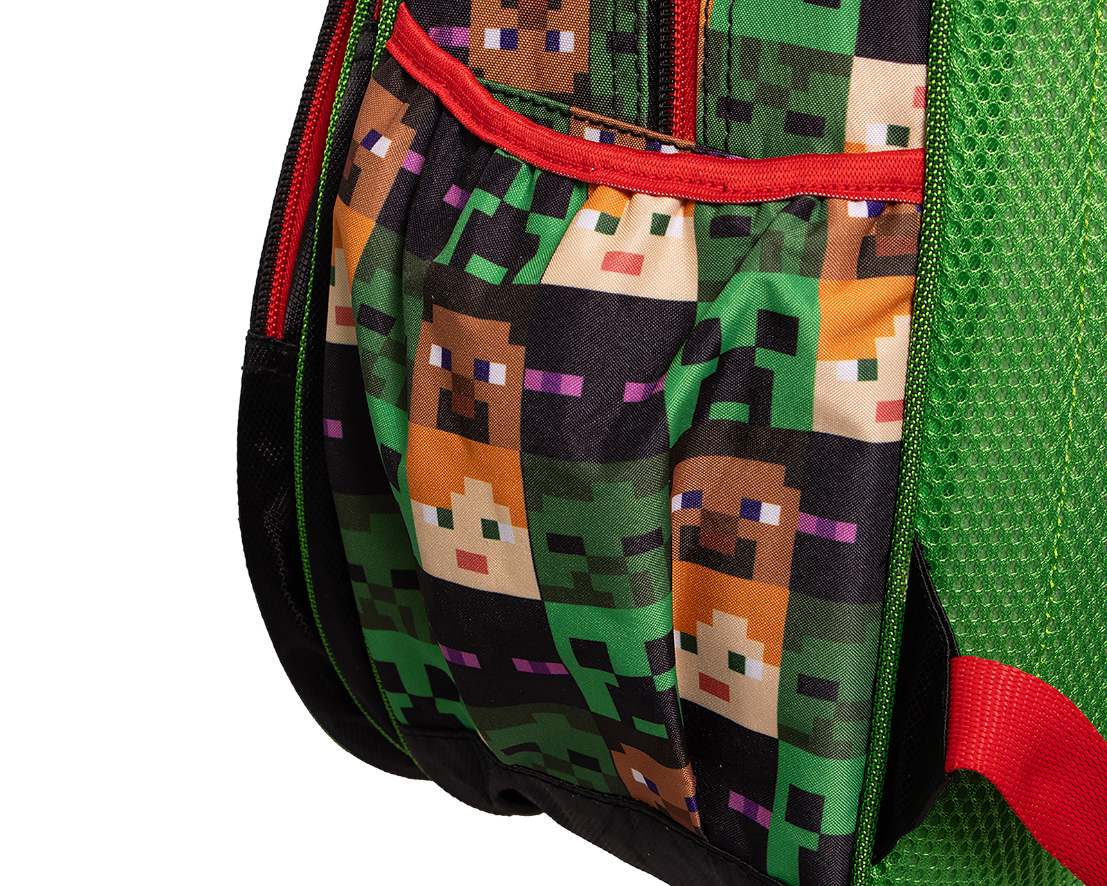 Foto 7 pulgar | Foto 6 | Mochila Escolar Minecraft Estampada