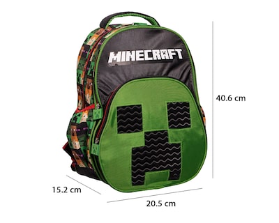 Foto 7 | Foto 7 | Mochila Escolar Minecraft Estampada
