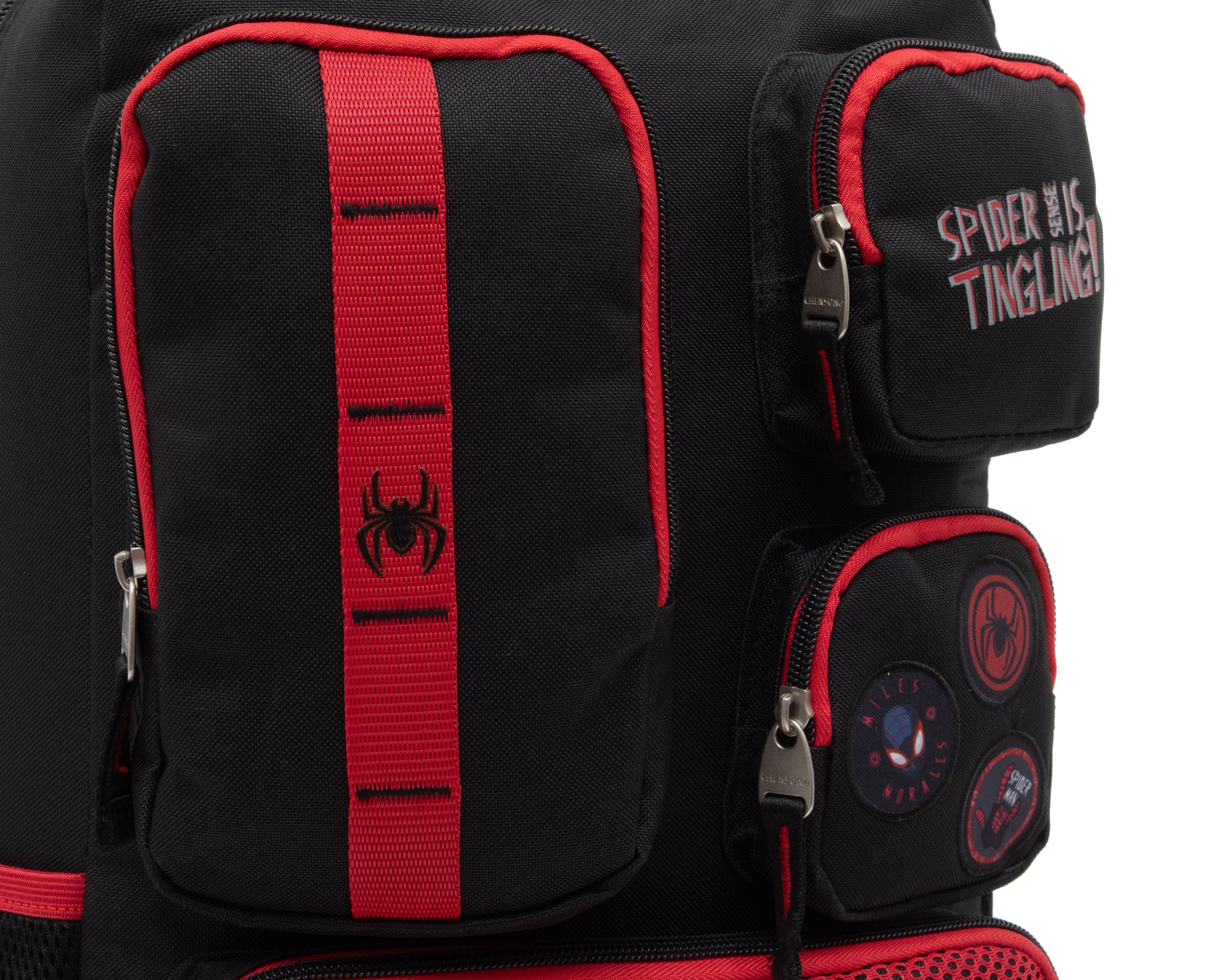 Foto 6 pulgar | Foto 5 | Mochila Escolar Chenson Marvel Spider-Man Negra