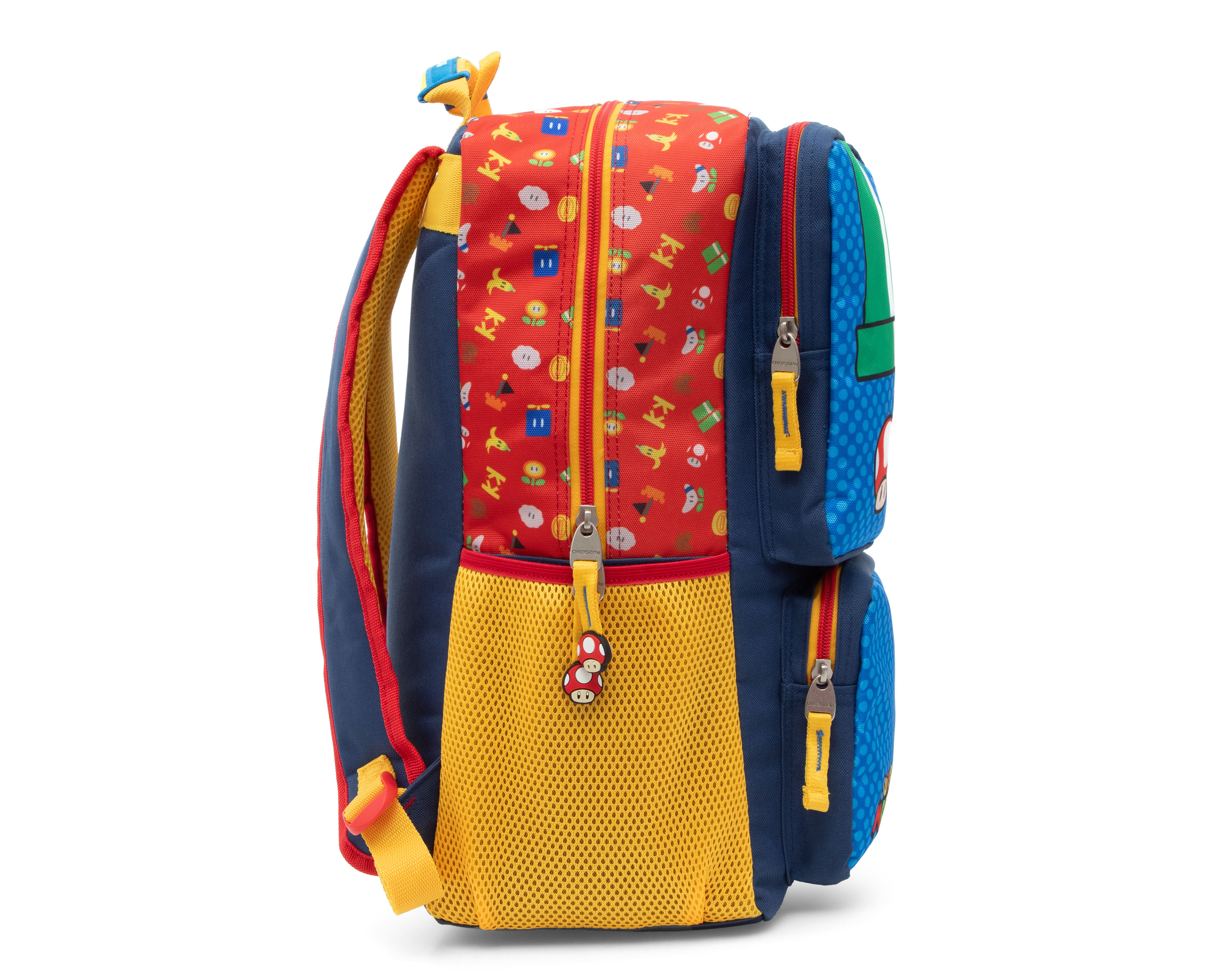 Foto 4 pulgar | Foto 3 | Mochila Chenson Super Mario Azul Estampada