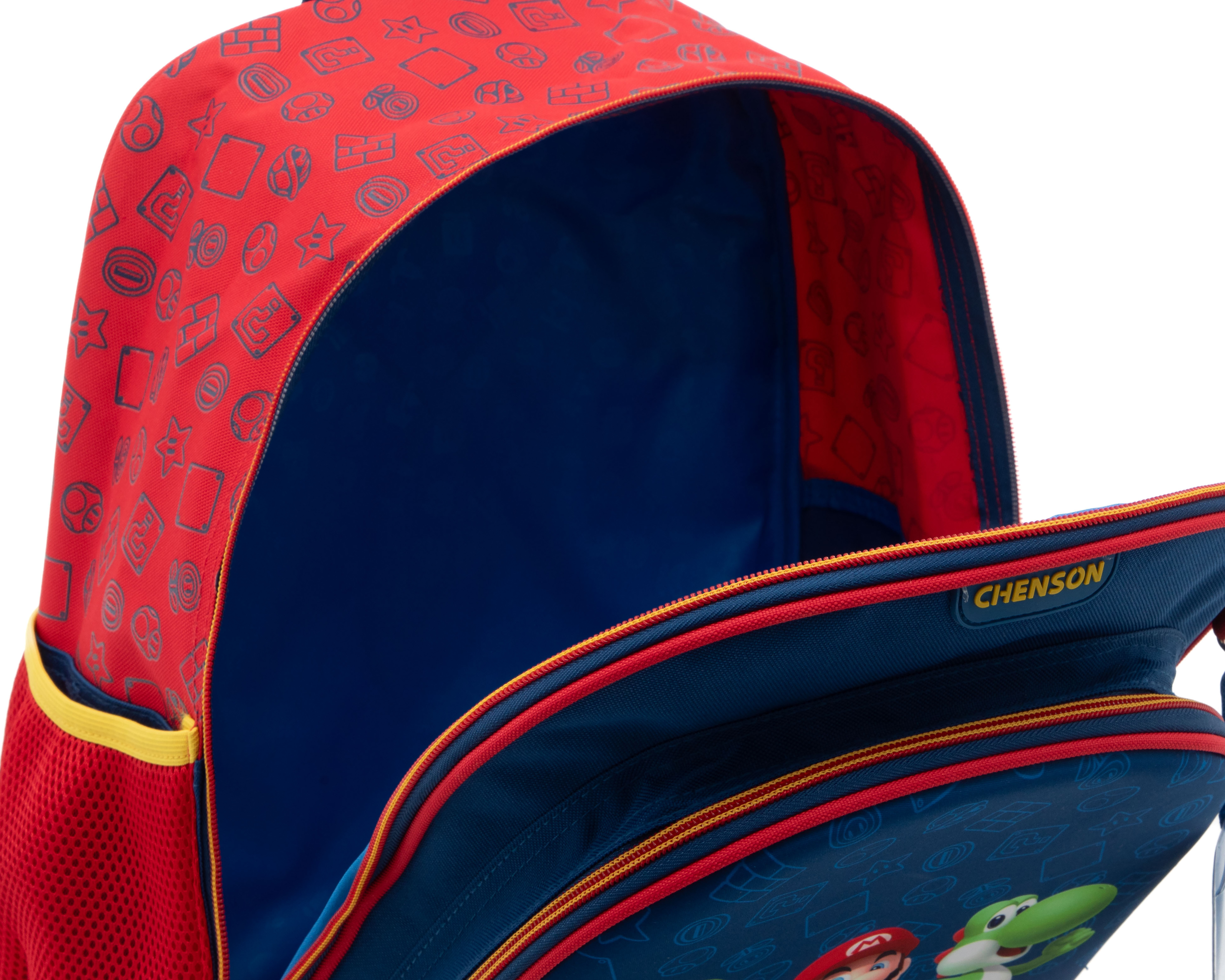 Foto 6 pulgar | Foto 6 | Mochila Chenson Super Mario Azul Estampada