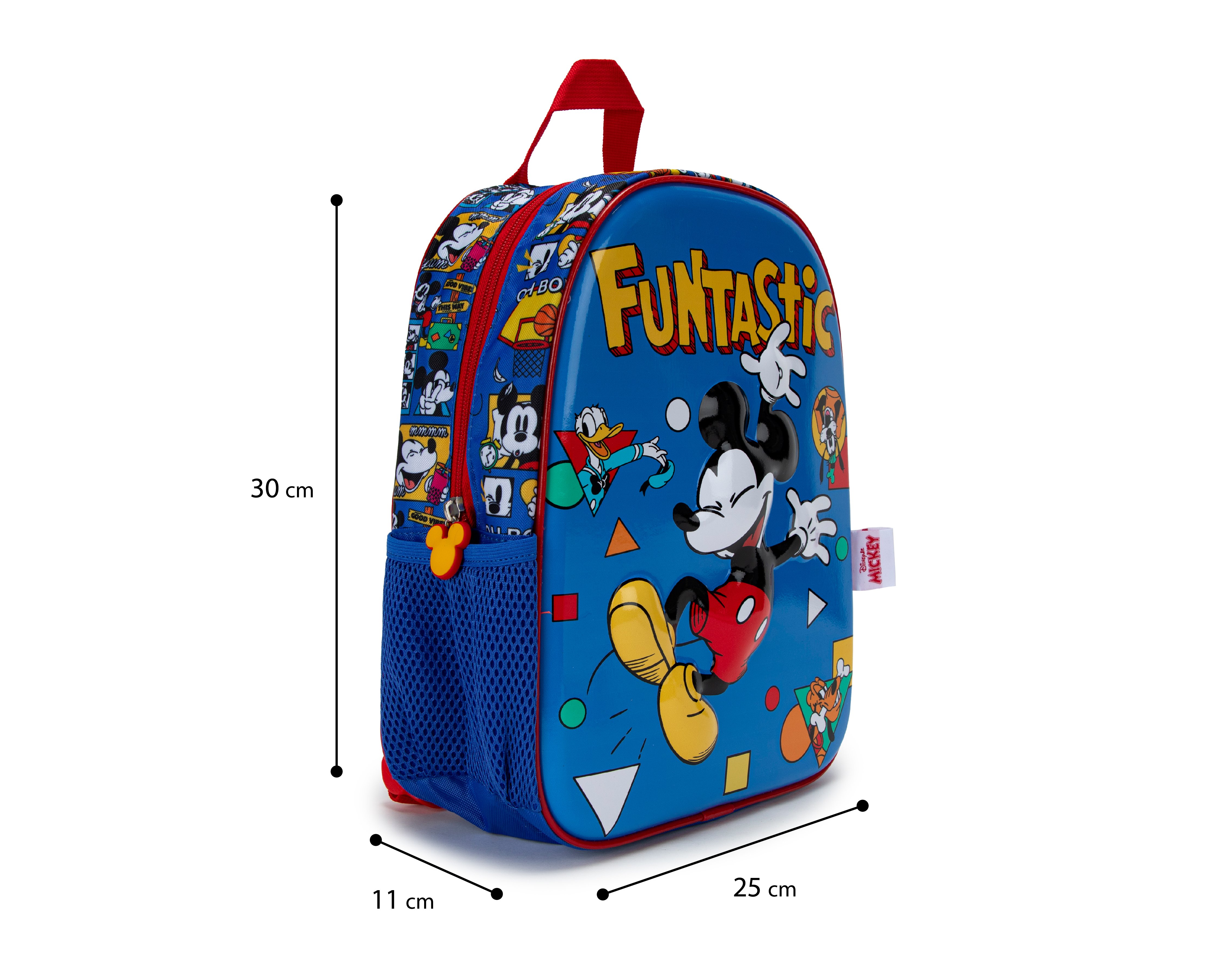 Foto 8 pulgar | Foto 7 | Mochila Escolar Disney Mickey Mouse Azul