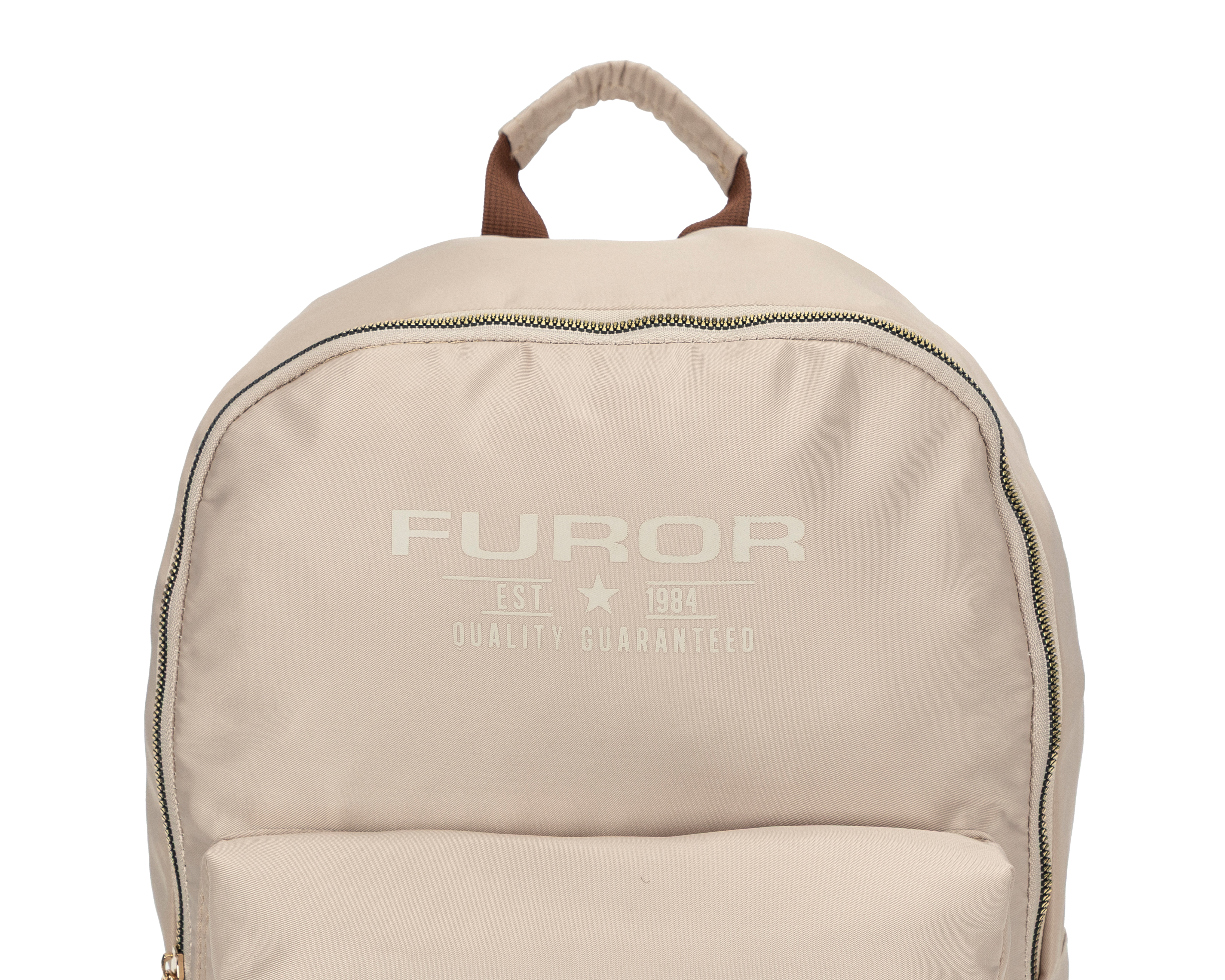 Foto 6 pulgar | Foto 5 | Mochila Escolar Furor Beige