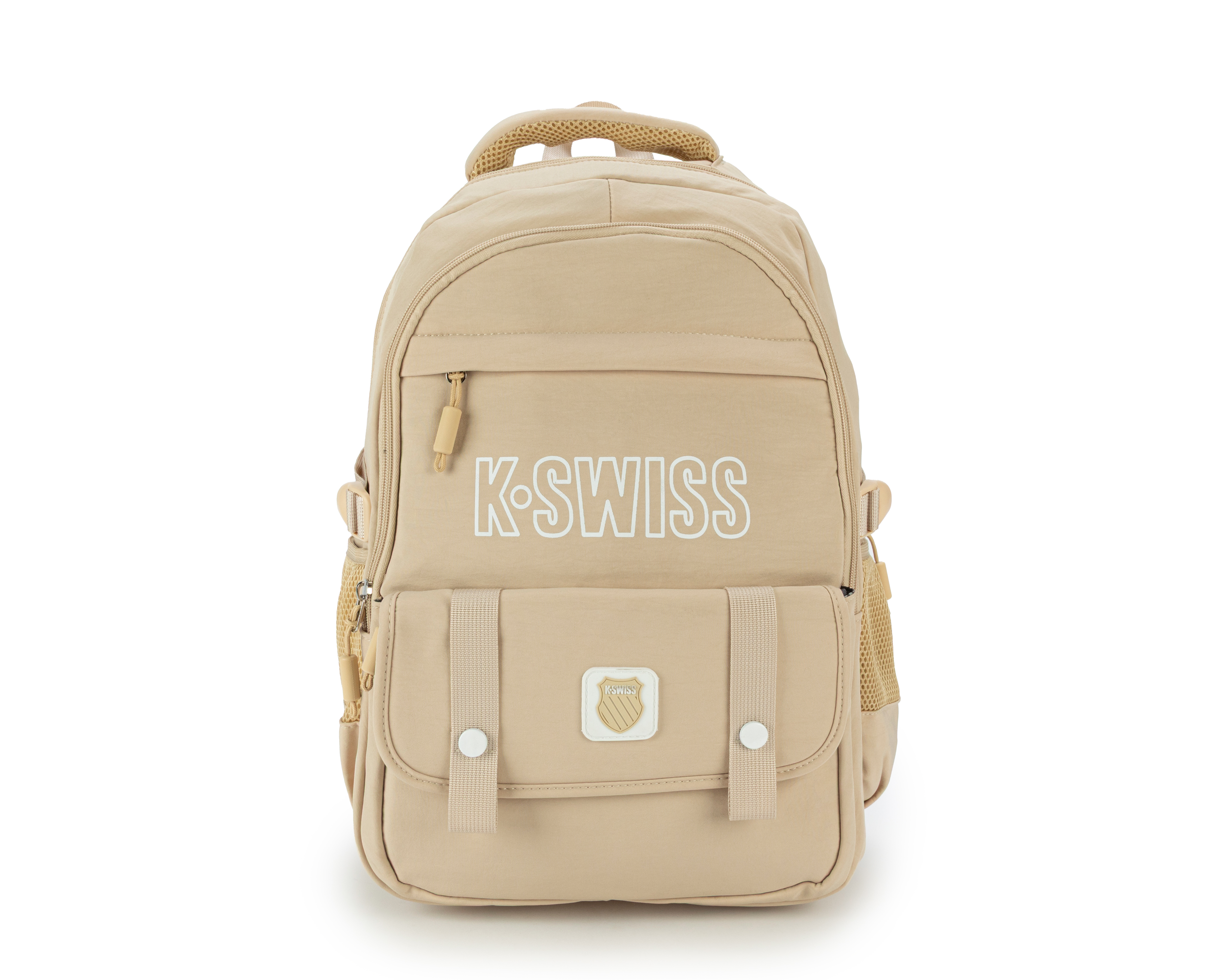 Foto 2 pulgar | Foto 1 | Mochila Escolar K-Swiss Beige