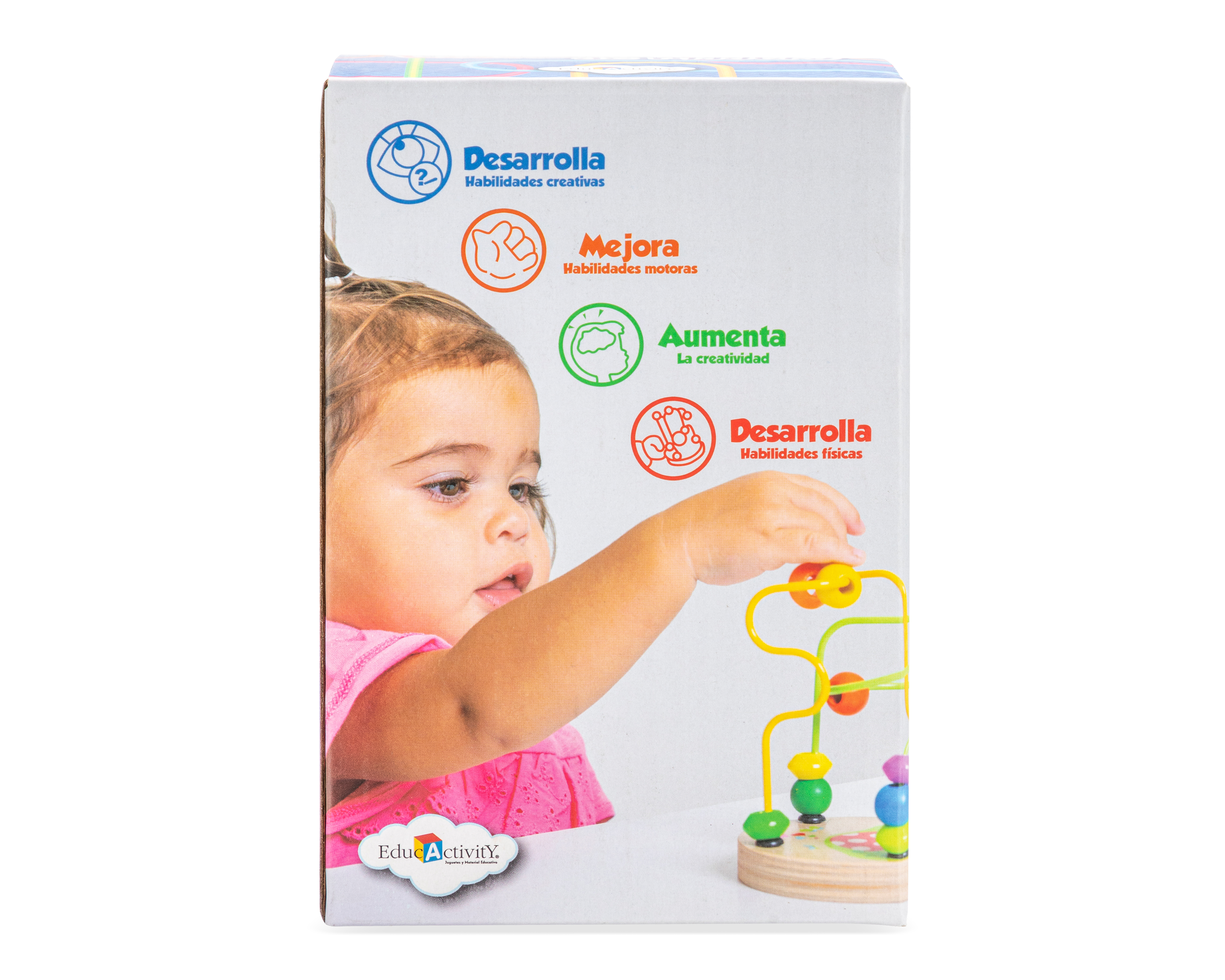 Foto 3 pulgar | Foto 2 | Juguete para Bebé Educactivity Mini Laberinto de Madera