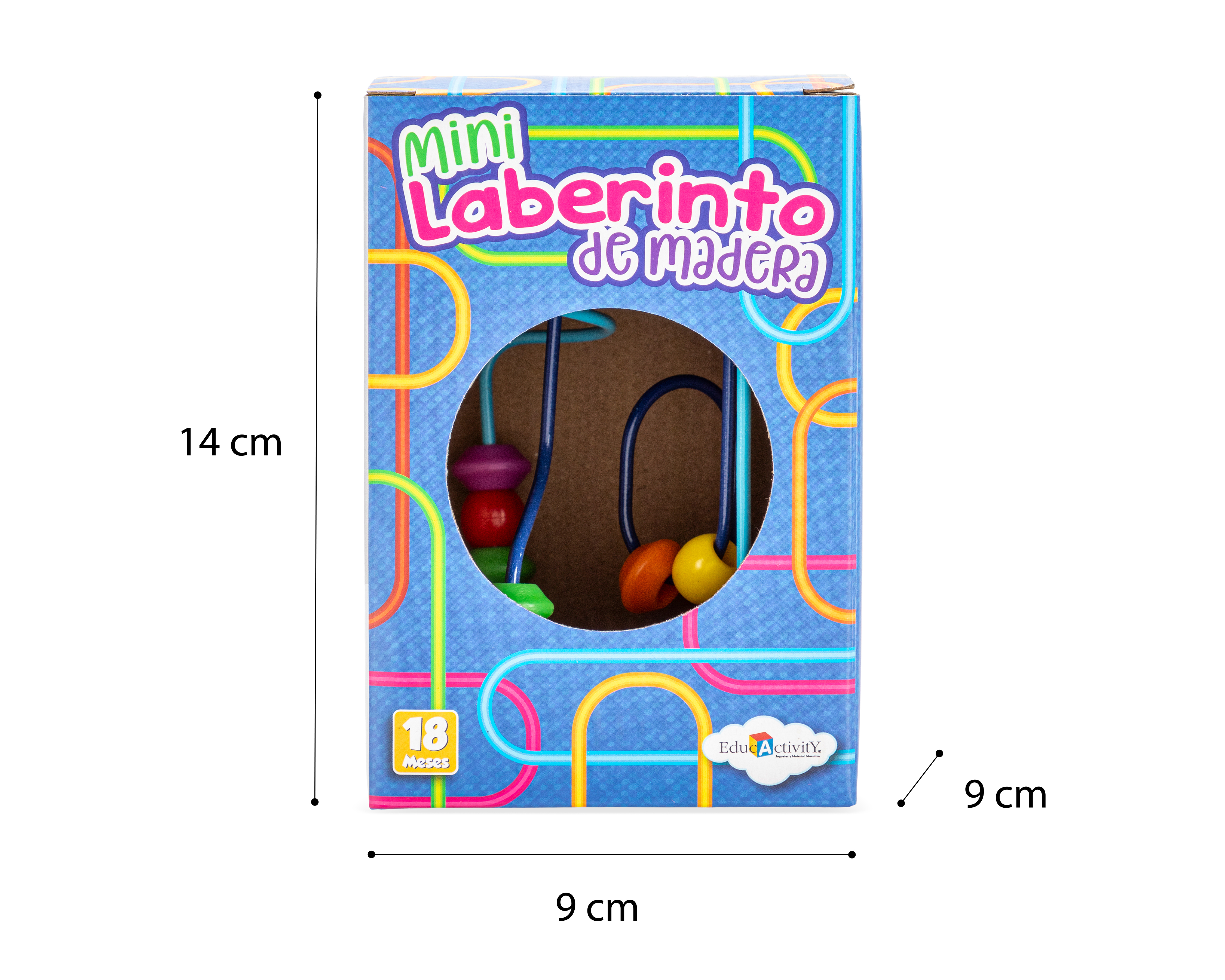 Foto 4 pulgar | Foto 3 | Juguete para Bebé Educactivity Mini Laberinto de Madera