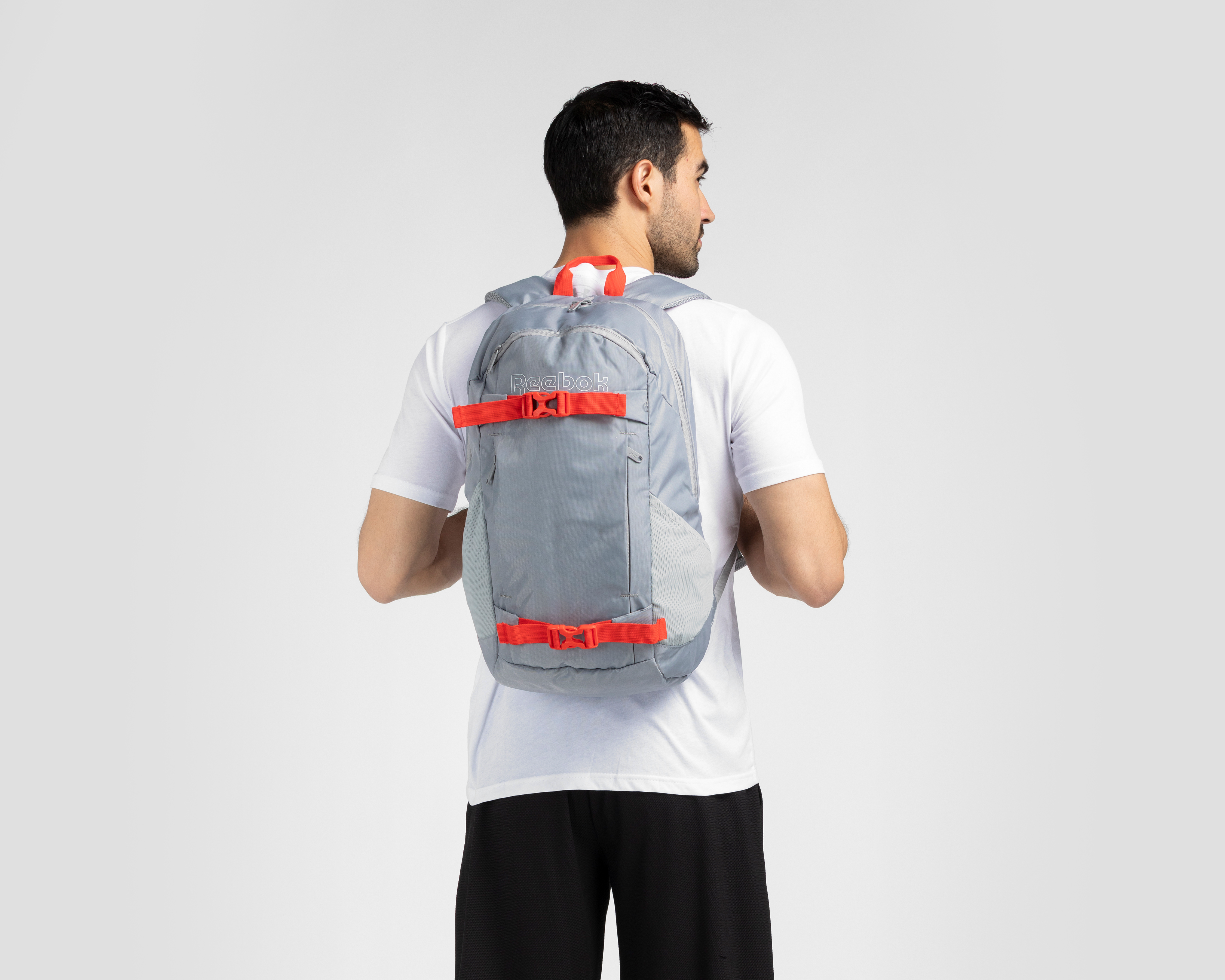 Foto 4 | Foto 4 | Mochila Escolar Reebok Gris