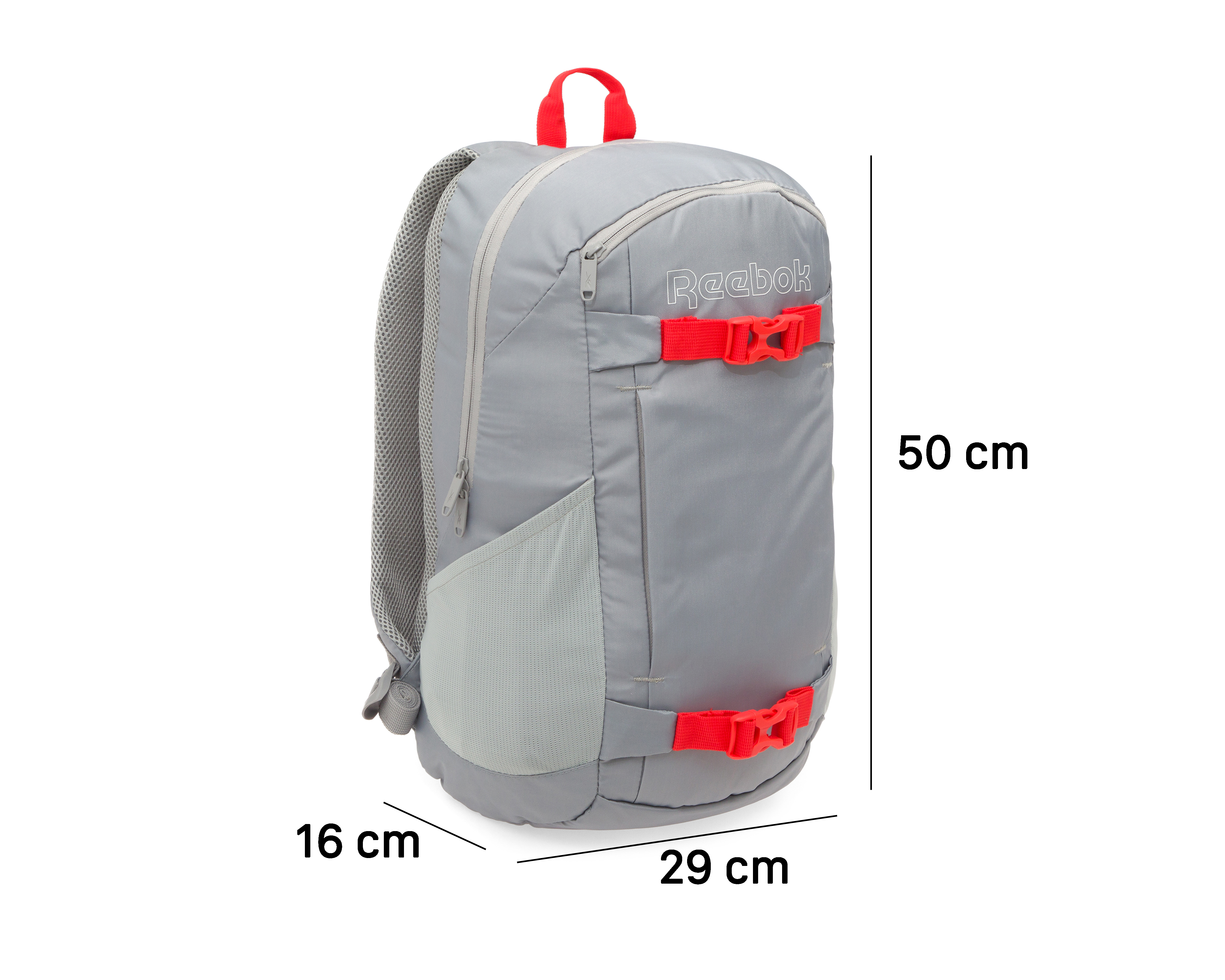 Foto 7 | Foto 7 | Mochila Escolar Reebok Gris