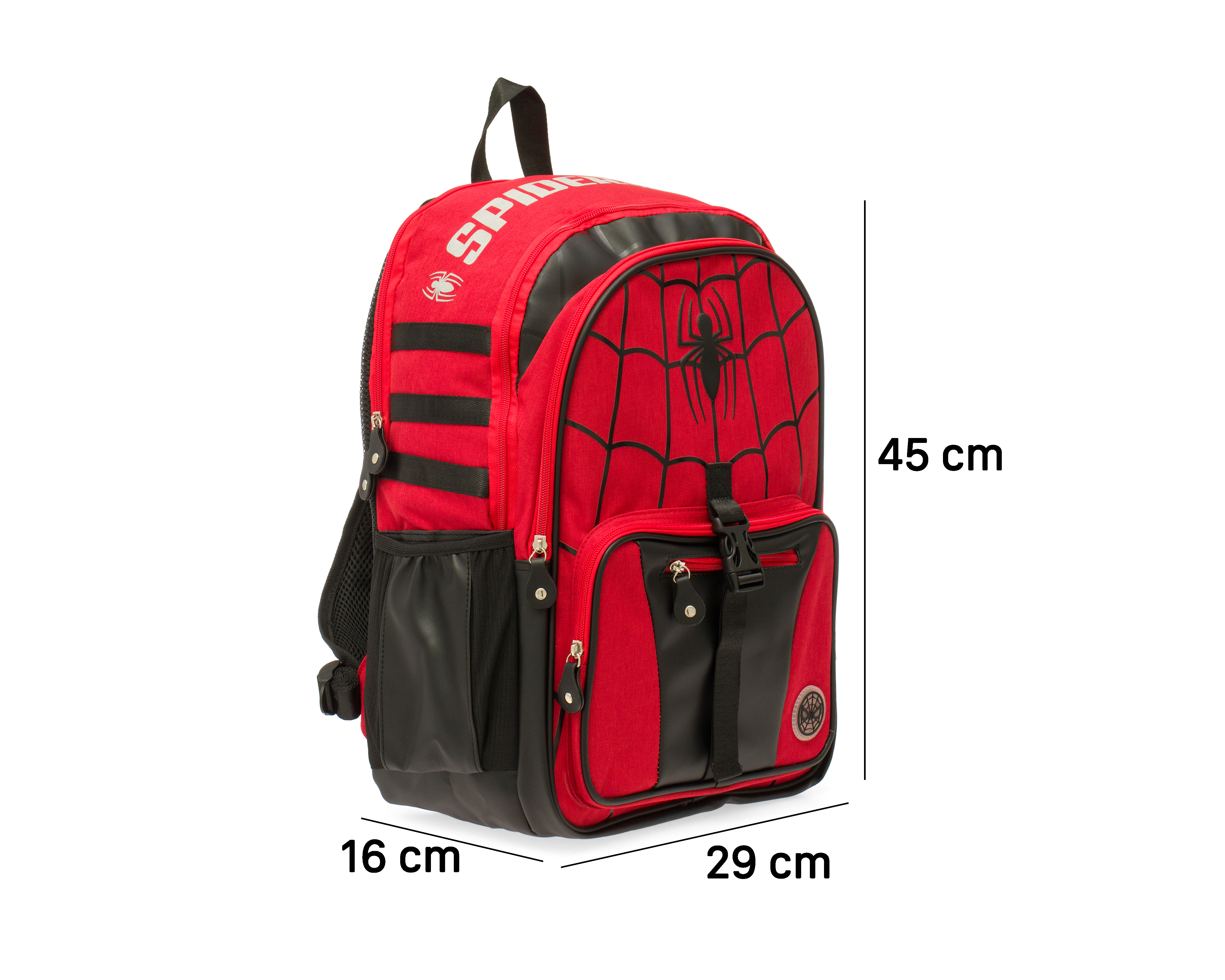 Foto 7 | Foto 7 | Mochila Escolar Marvel Spider-Man Roja