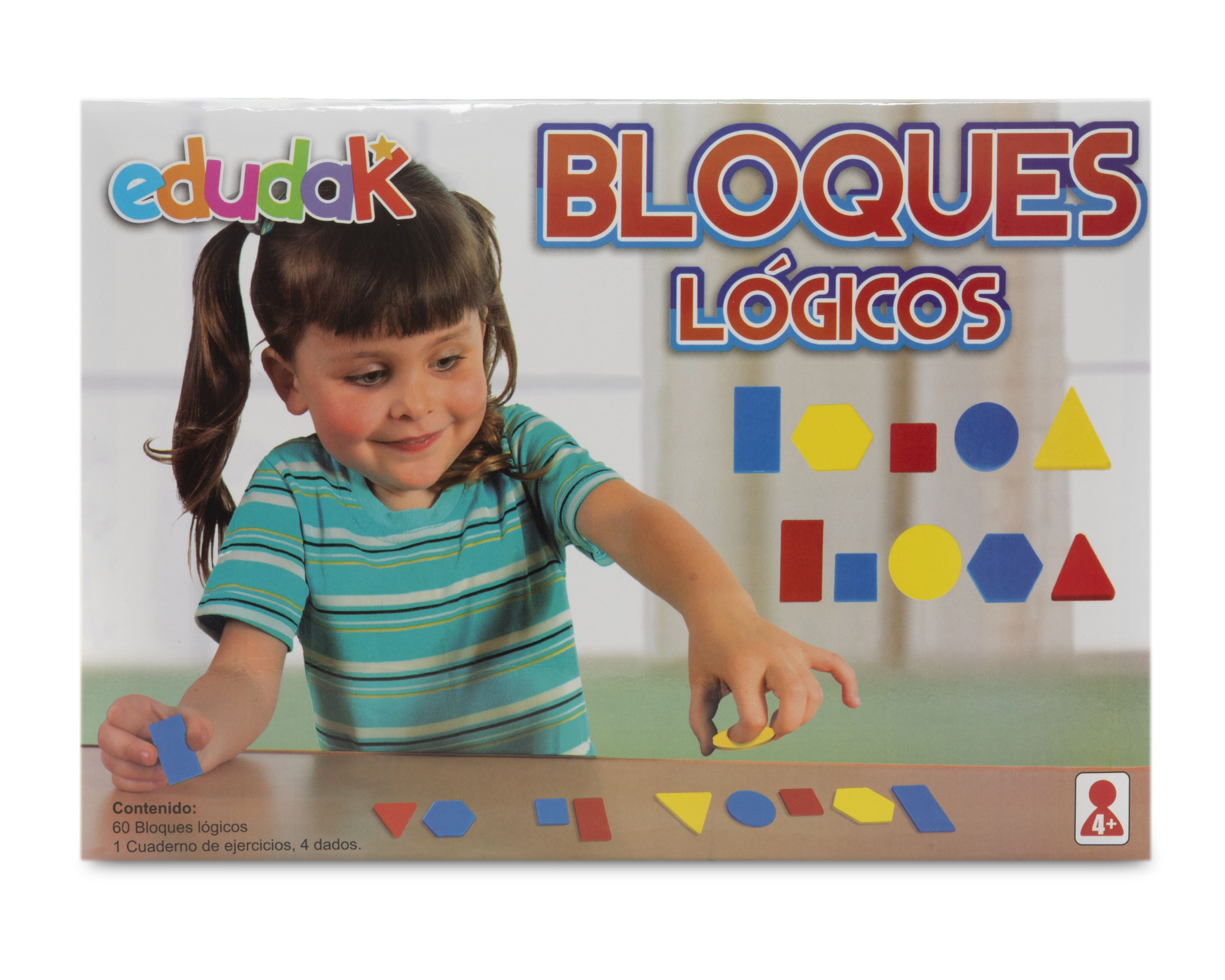 Foto 2 pulgar | Foto 1 | Bloques Lógicos Edudak 60 Piezas