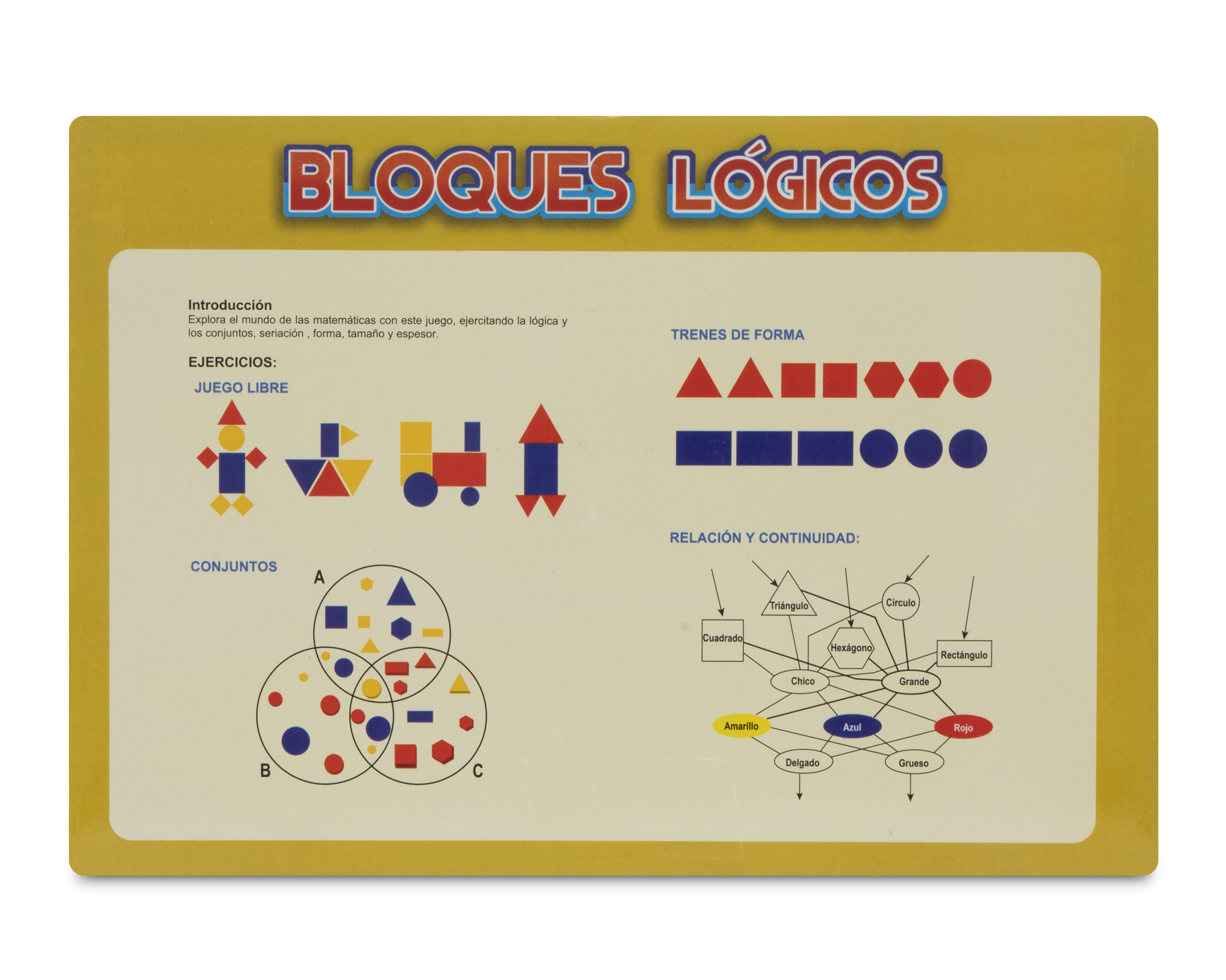 Foto 4 pulgar | Foto 3 | Bloques Lógicos Edudak 60 Piezas