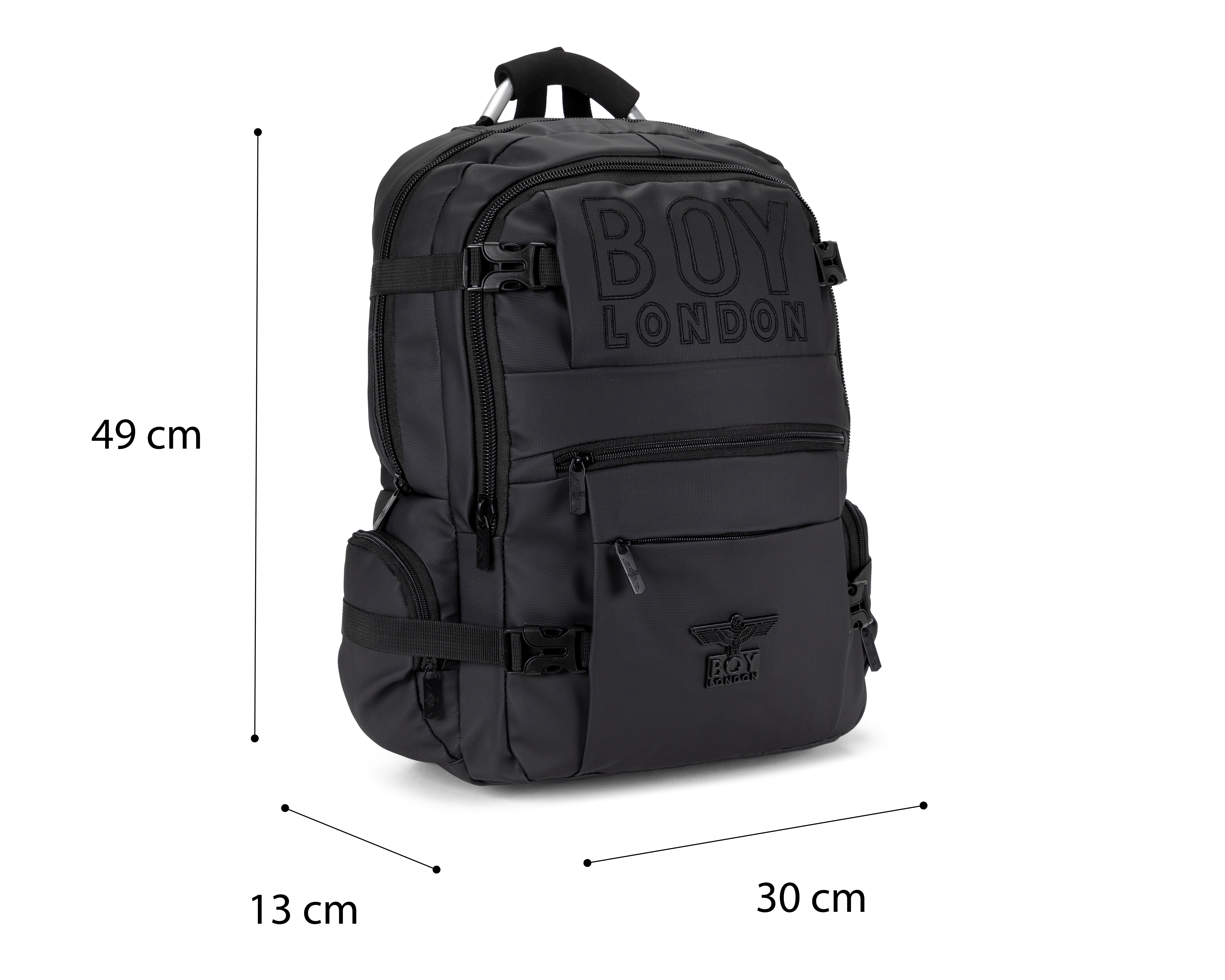 Foto 8 pulgar | Foto 7 | Mochila Boy London Negra