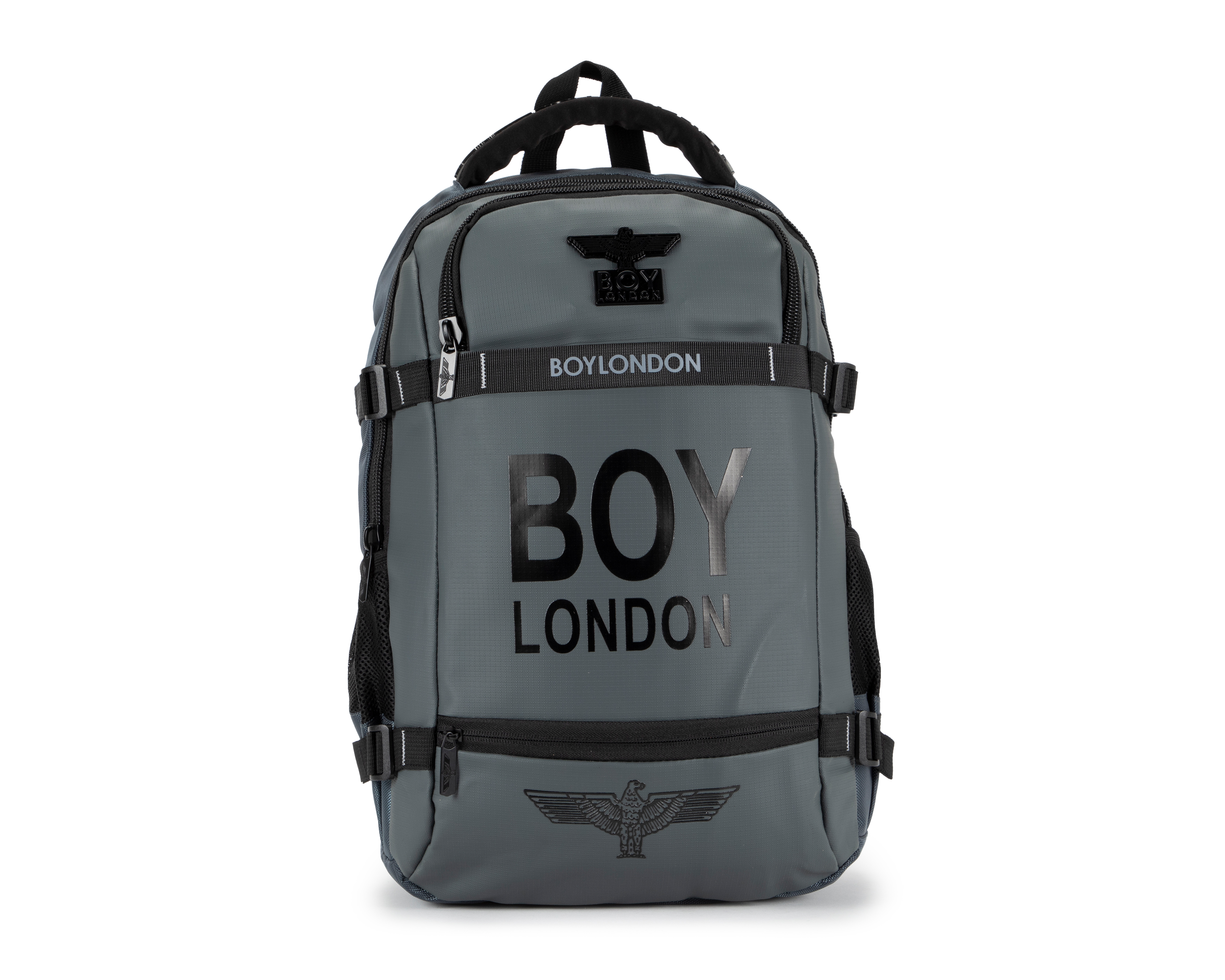 Foto 2 pulgar | Foto 1 | Mochila Boy London Gris