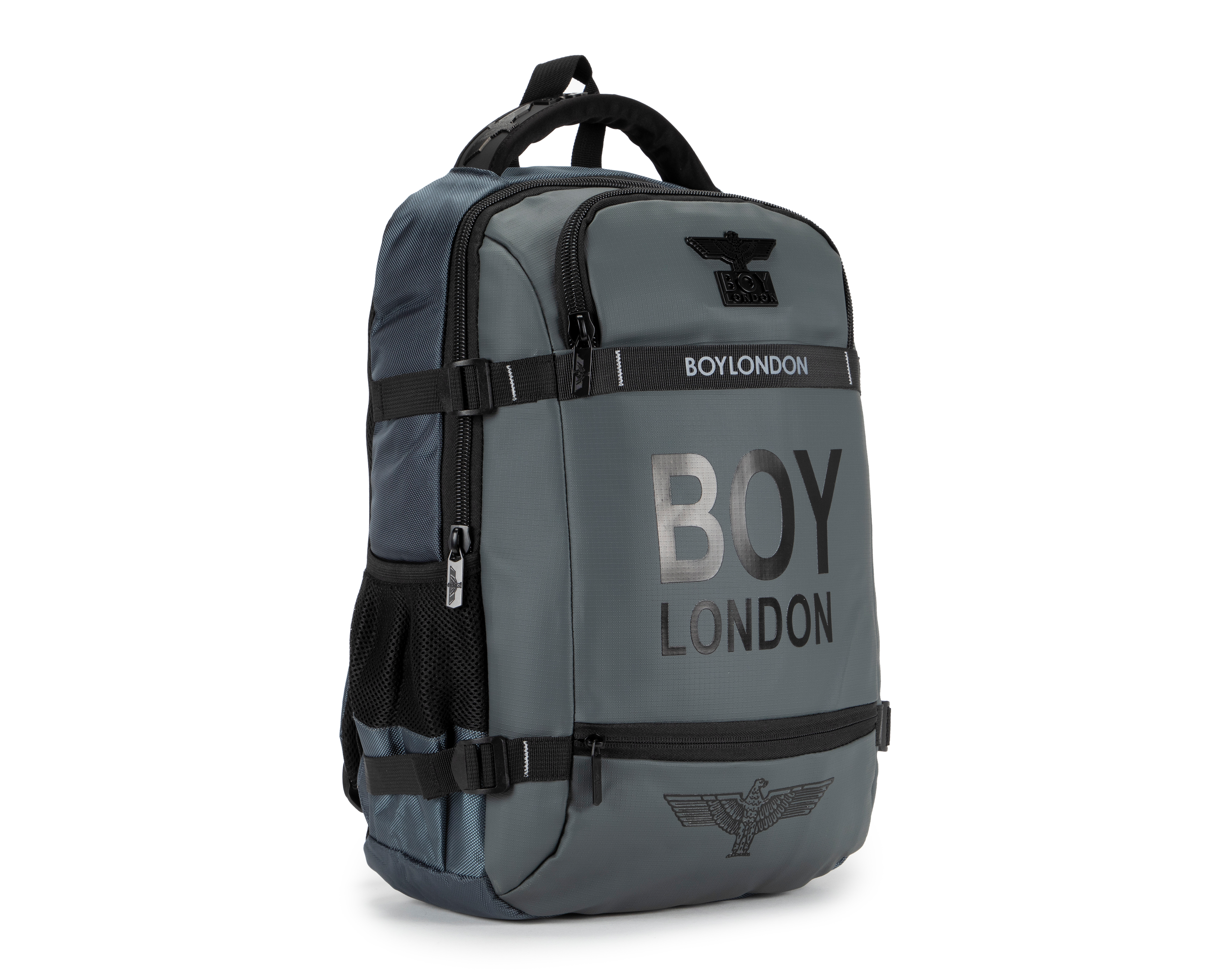 Foto 3 pulgar | Foto 2 | Mochila Boy London Gris