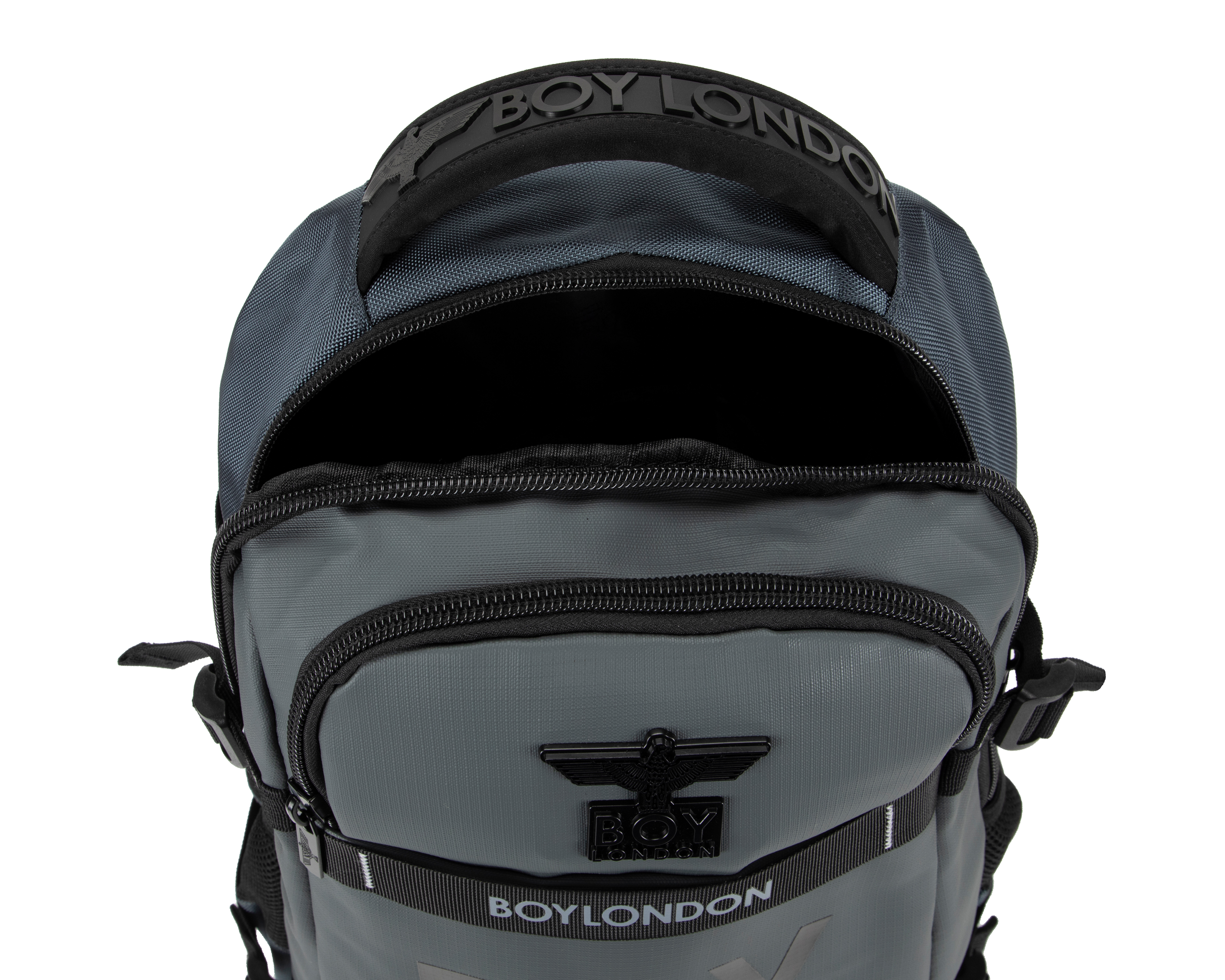 Foto 7 pulgar | Foto 6 | Mochila Boy London Gris